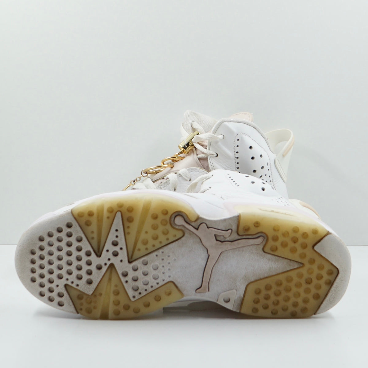Jordan 6 Retro Gold Hoops (W)