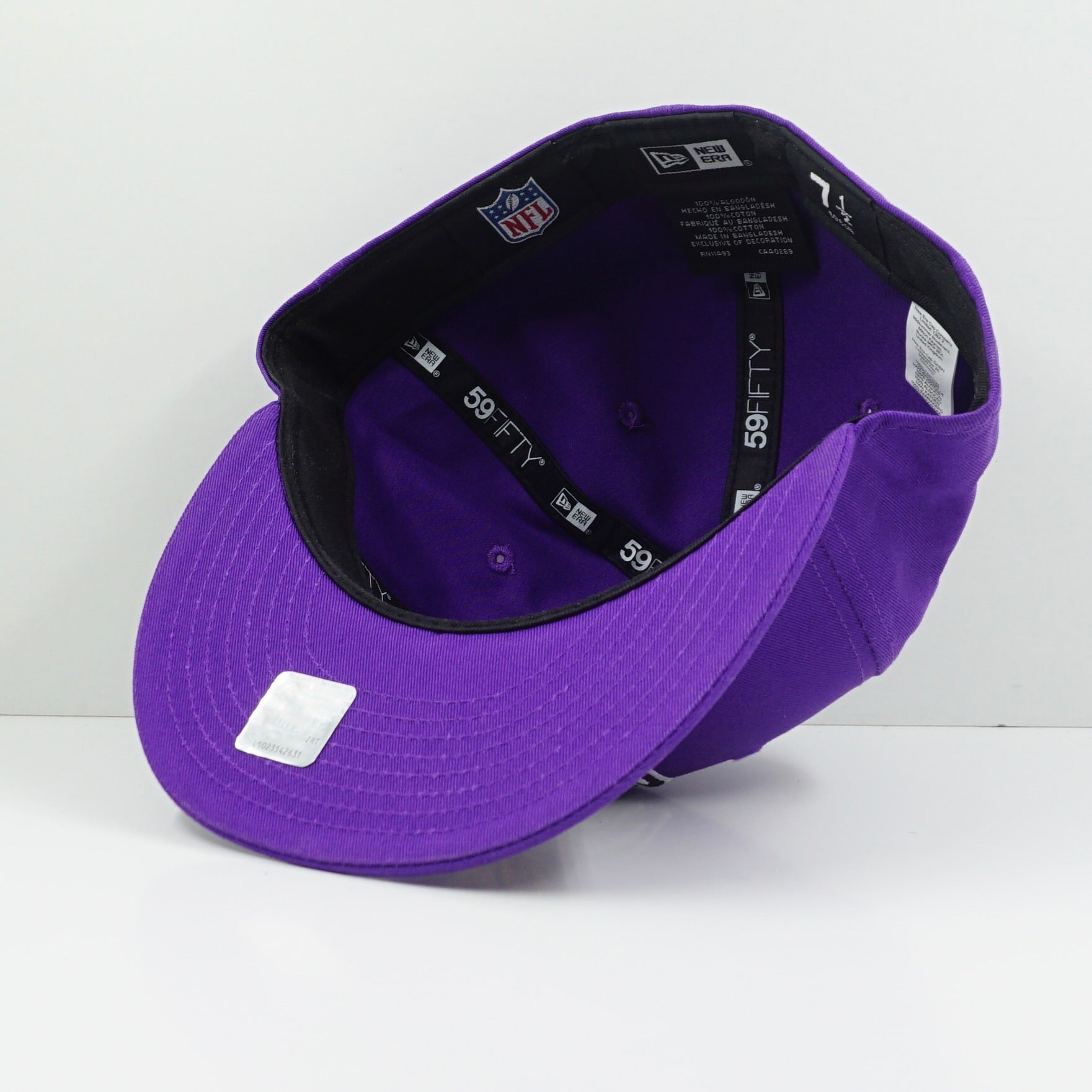 New Era Minnesota Vikings Viking Logo Purple Fitted Cap