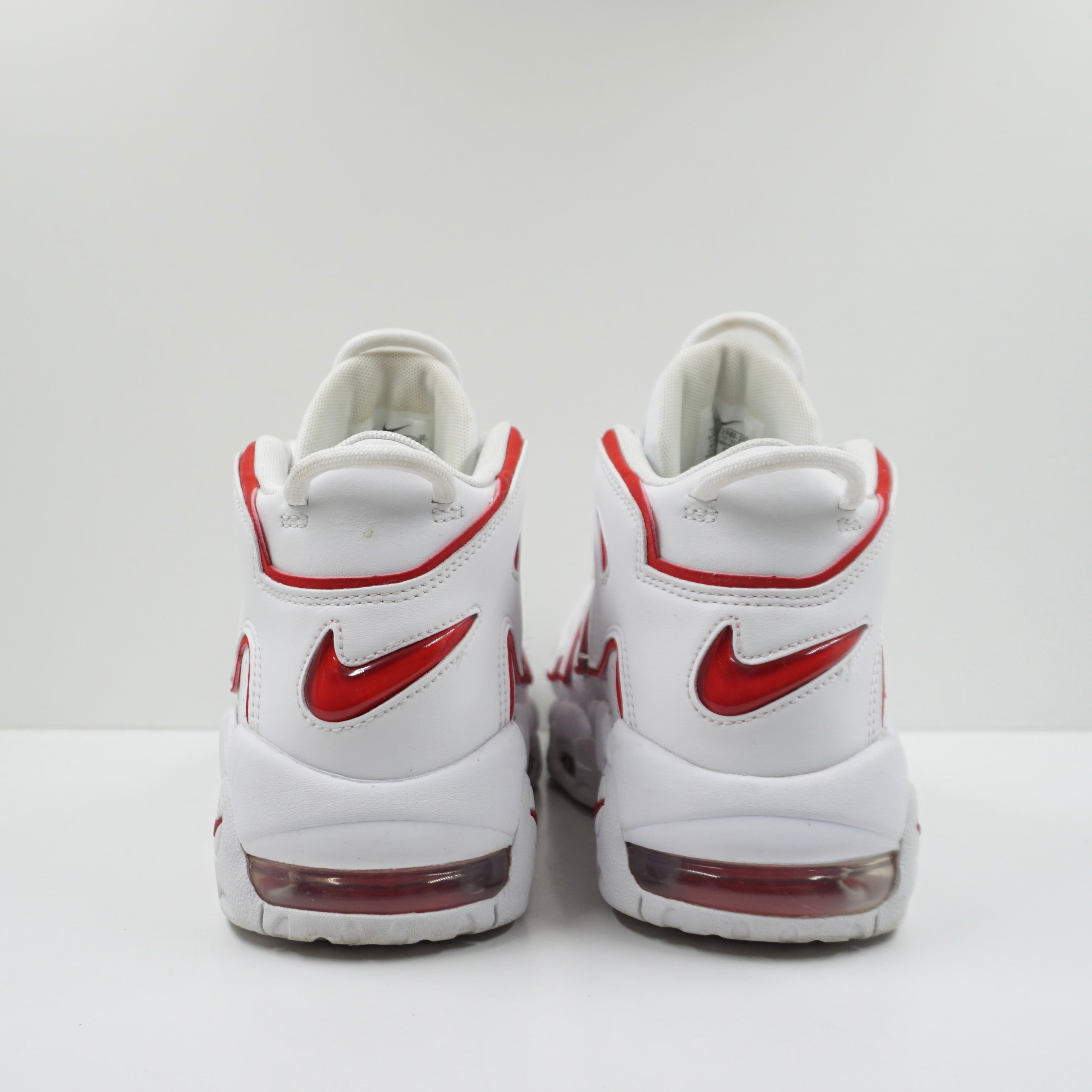 Nike Air More Uptempo White Varsity Red Outline (2018/2021)