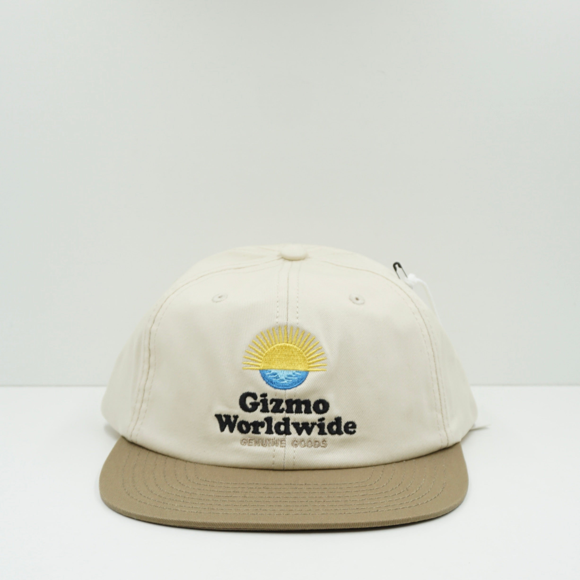 Gizmo Worldwide Beige Snapback Cap
