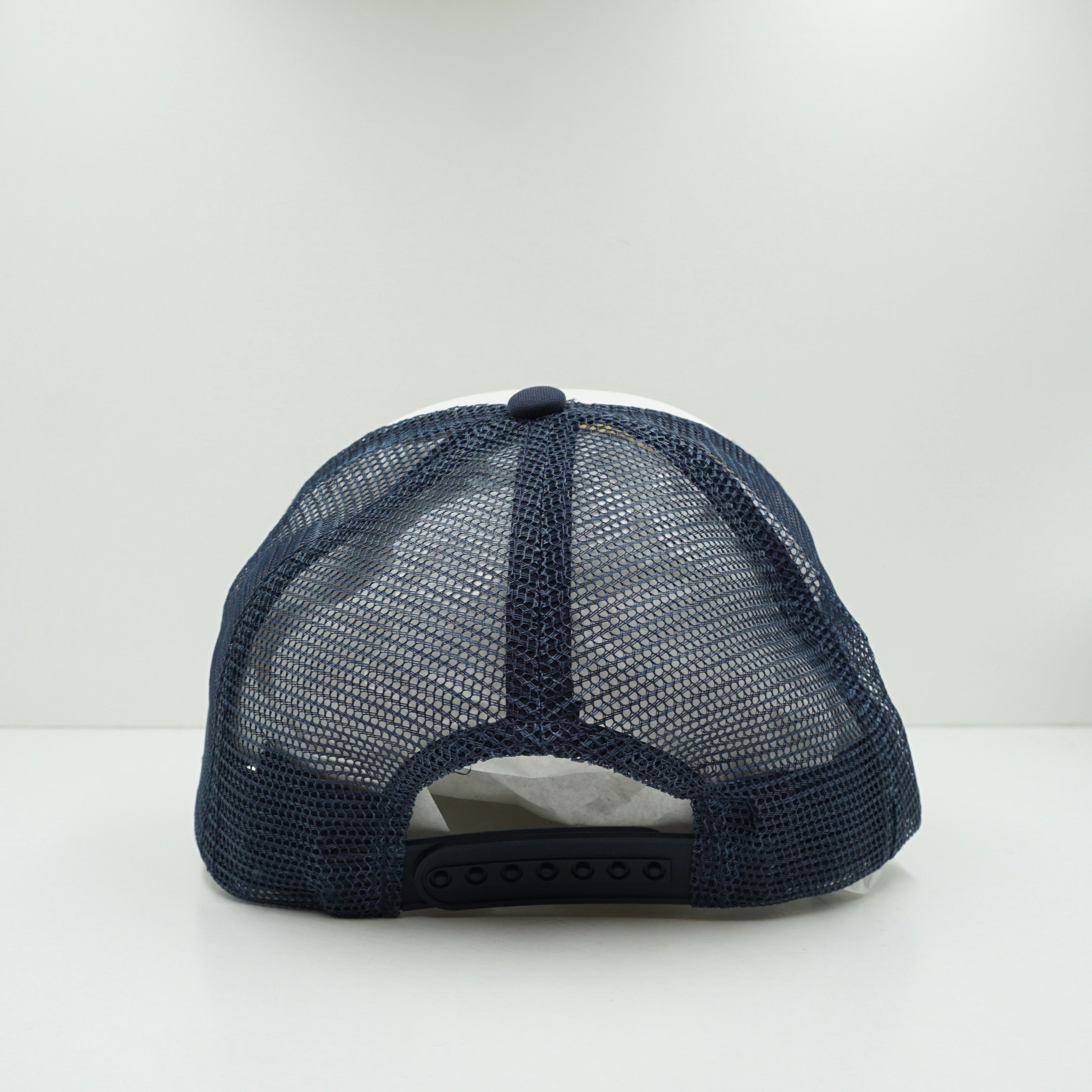 Gizmo Navy White Trucker Snapback Cap