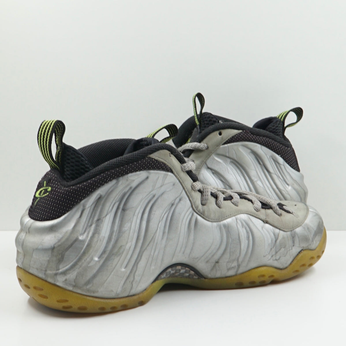 Nike Air Foamposite One Silver Volt Camo