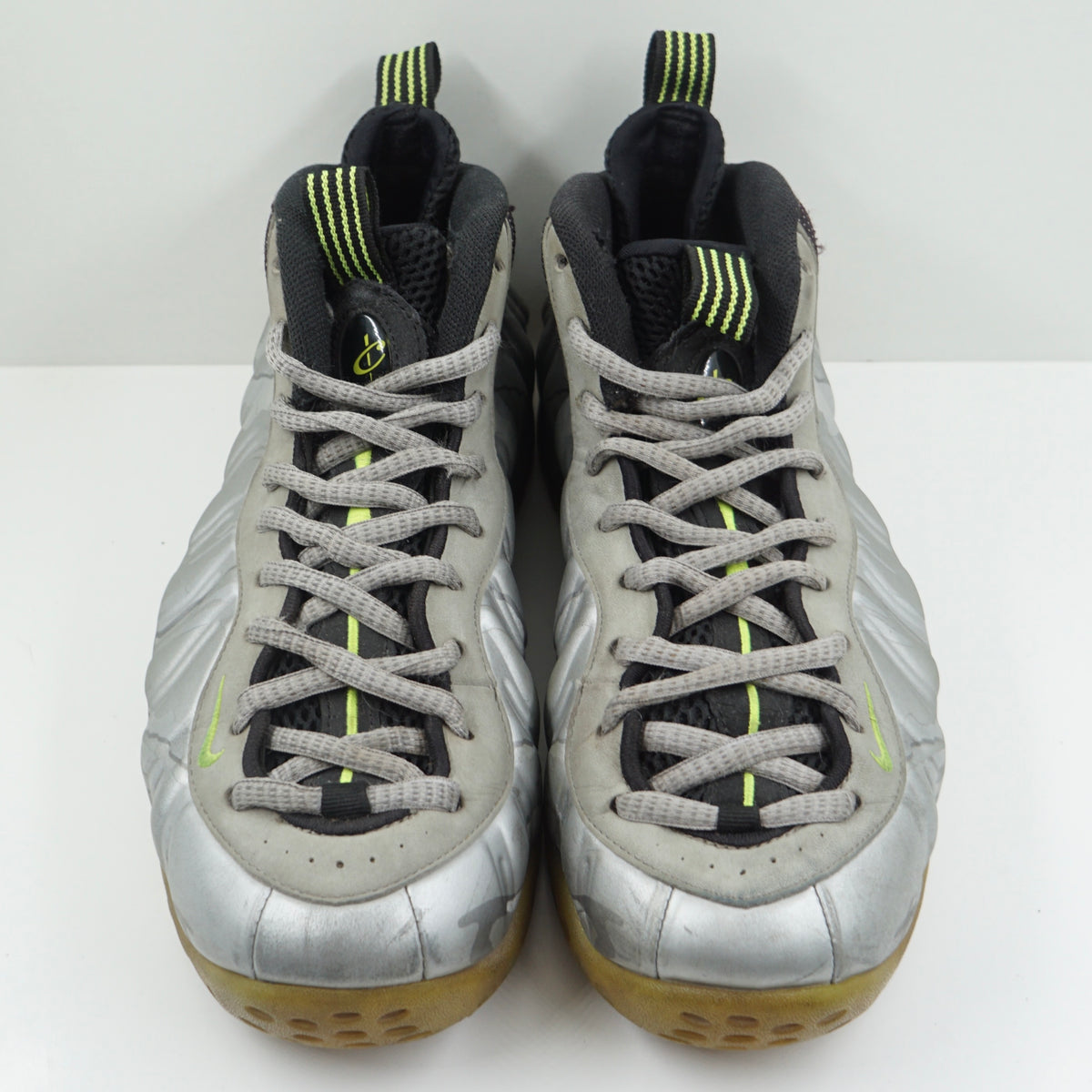 Nike Air Foamposite One Silver Volt Camo