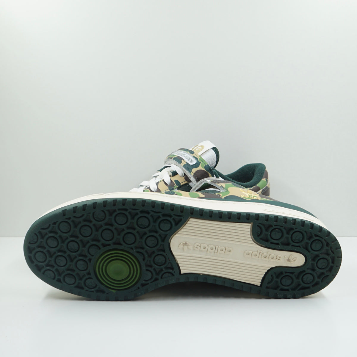 Adidas Forum 84 Low Bape 30th Anniversary Green Camo