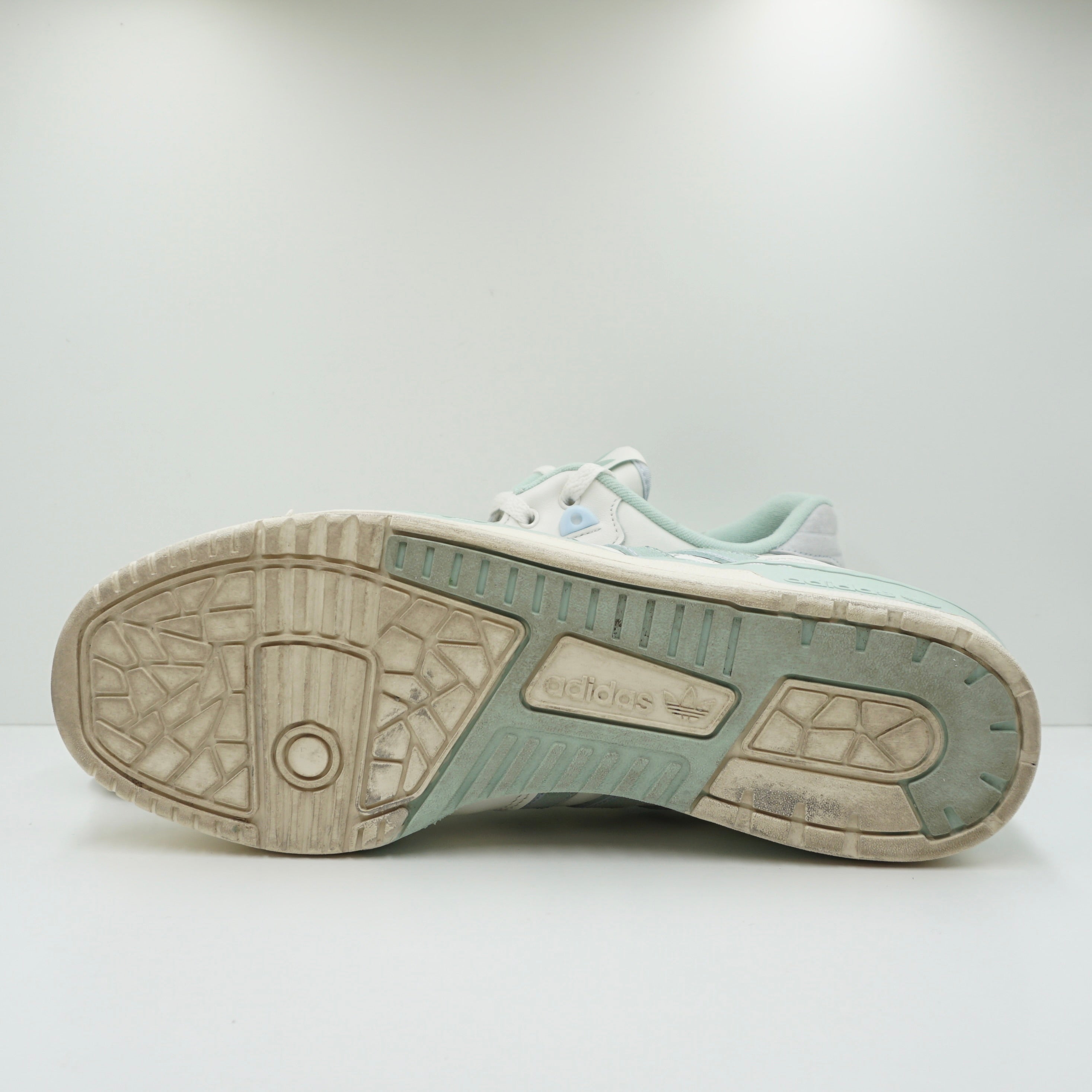 Adidas Rivalry Low White Green Tint