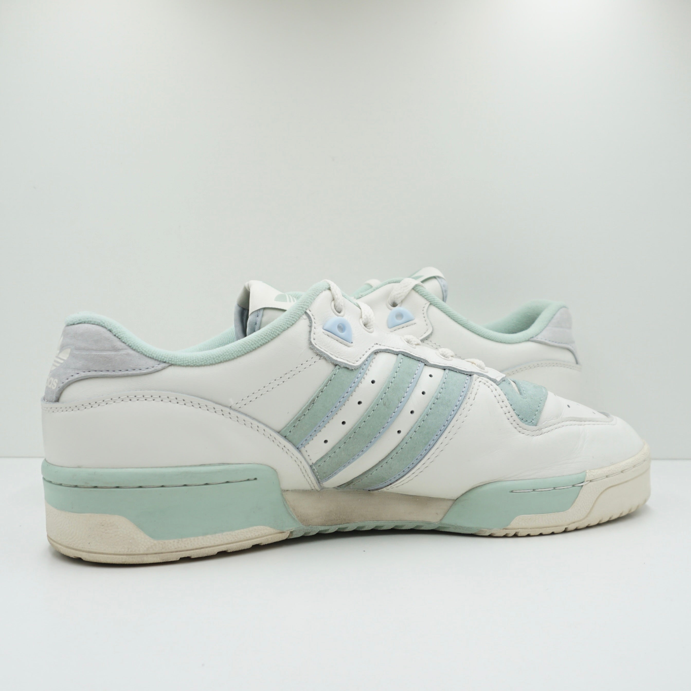 Adidas Rivalry Low White Green Tint