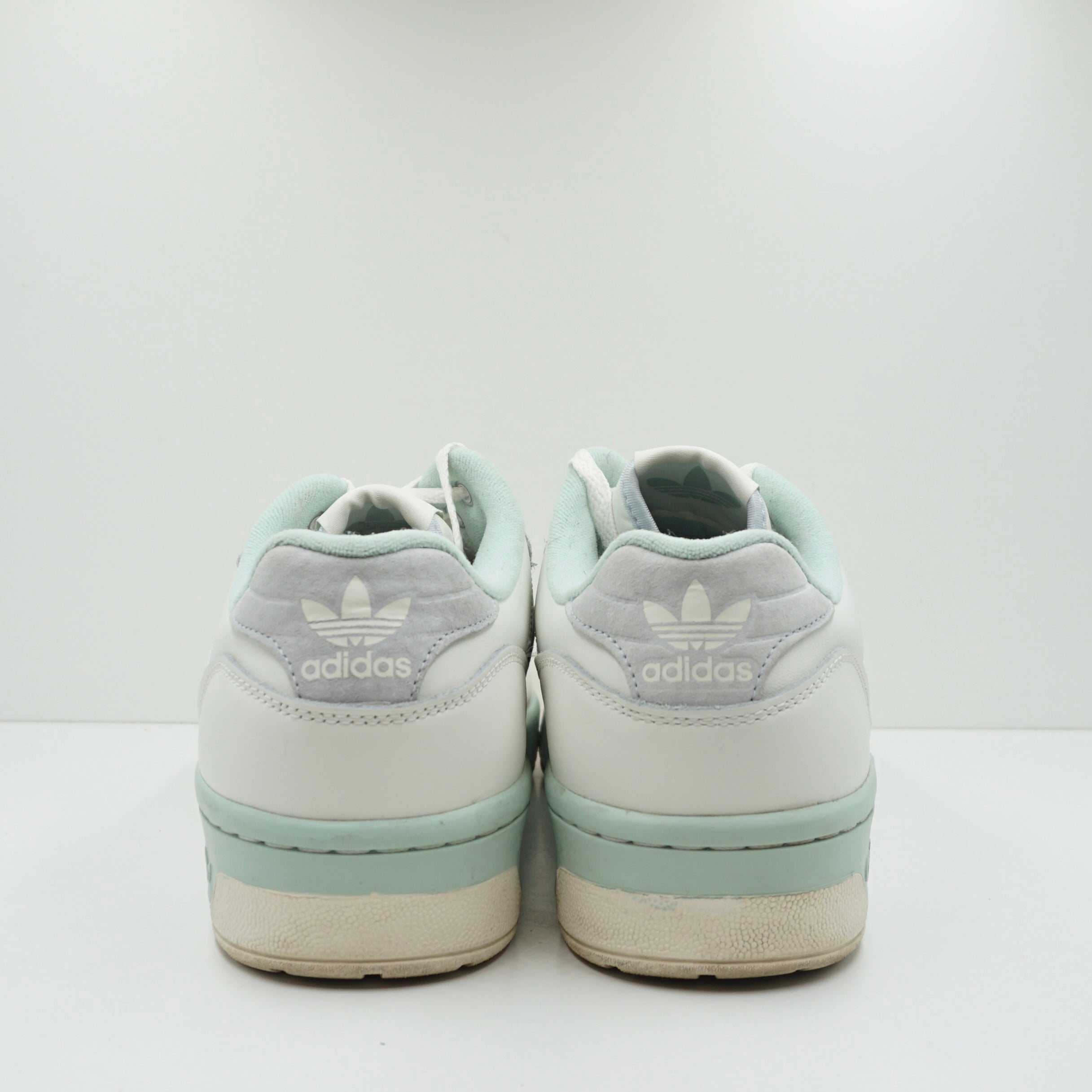 Adidas Rivalry Low White Green Tint
