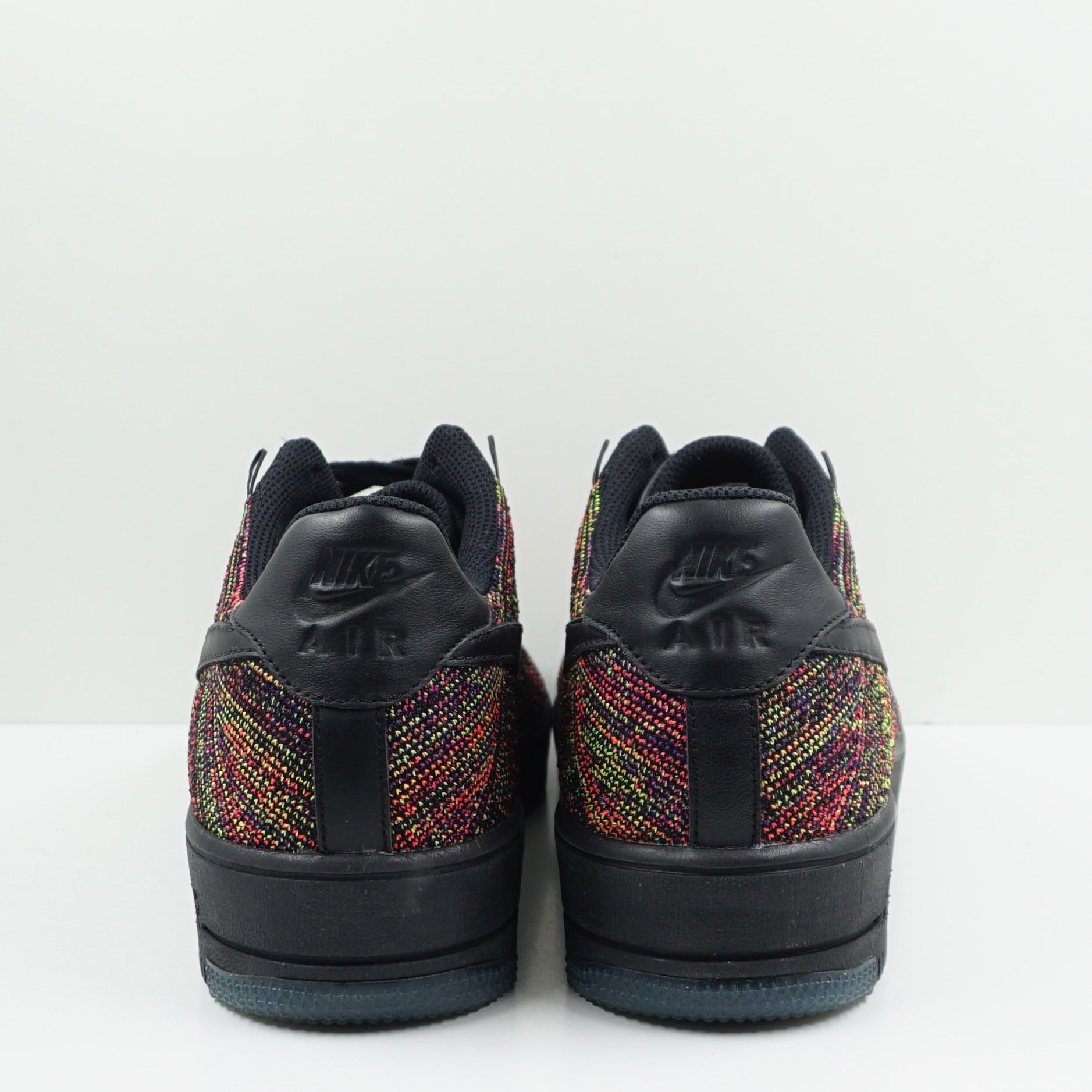 Nike Air Force 1 Low Flyknit Black Multi-Color