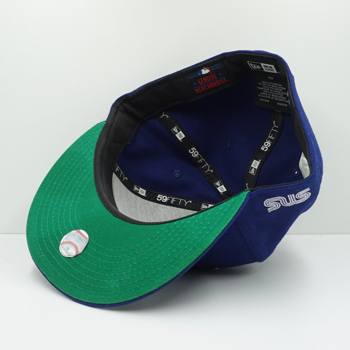 New Era Los Angeles Blue White Sneakersnstuff Fitted Cap