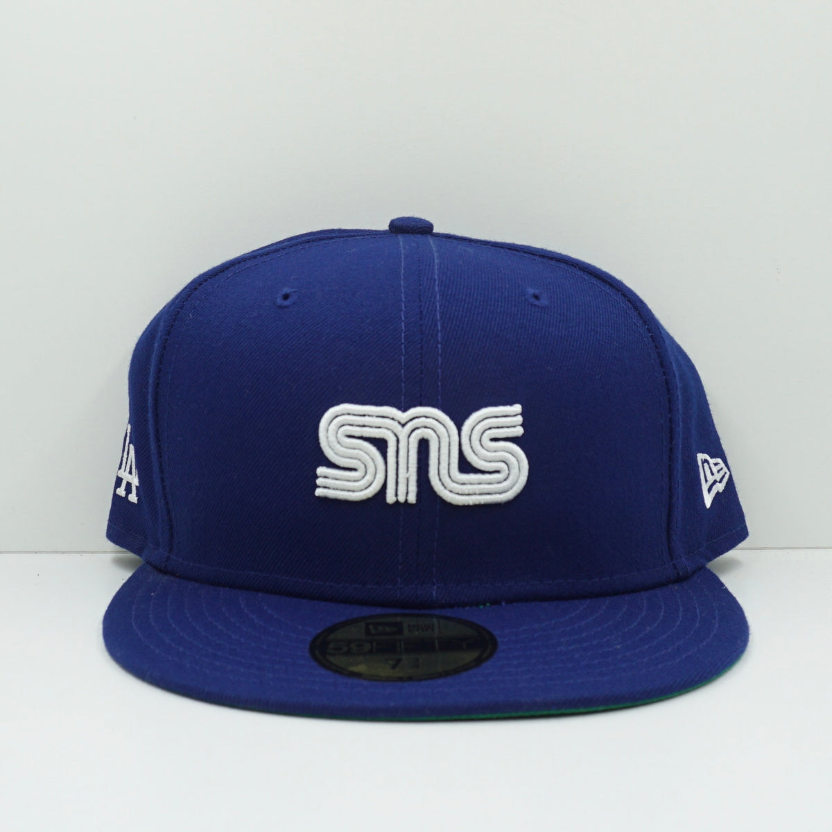 New Era Sneakersnstuff Los Angeles Blue White Fitted Cap