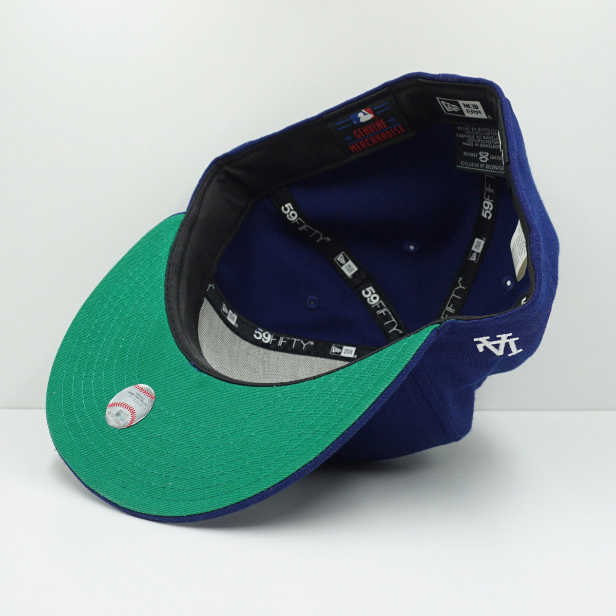 New Era Sneakersnstuff Los Angeles Blue White Fitted Cap