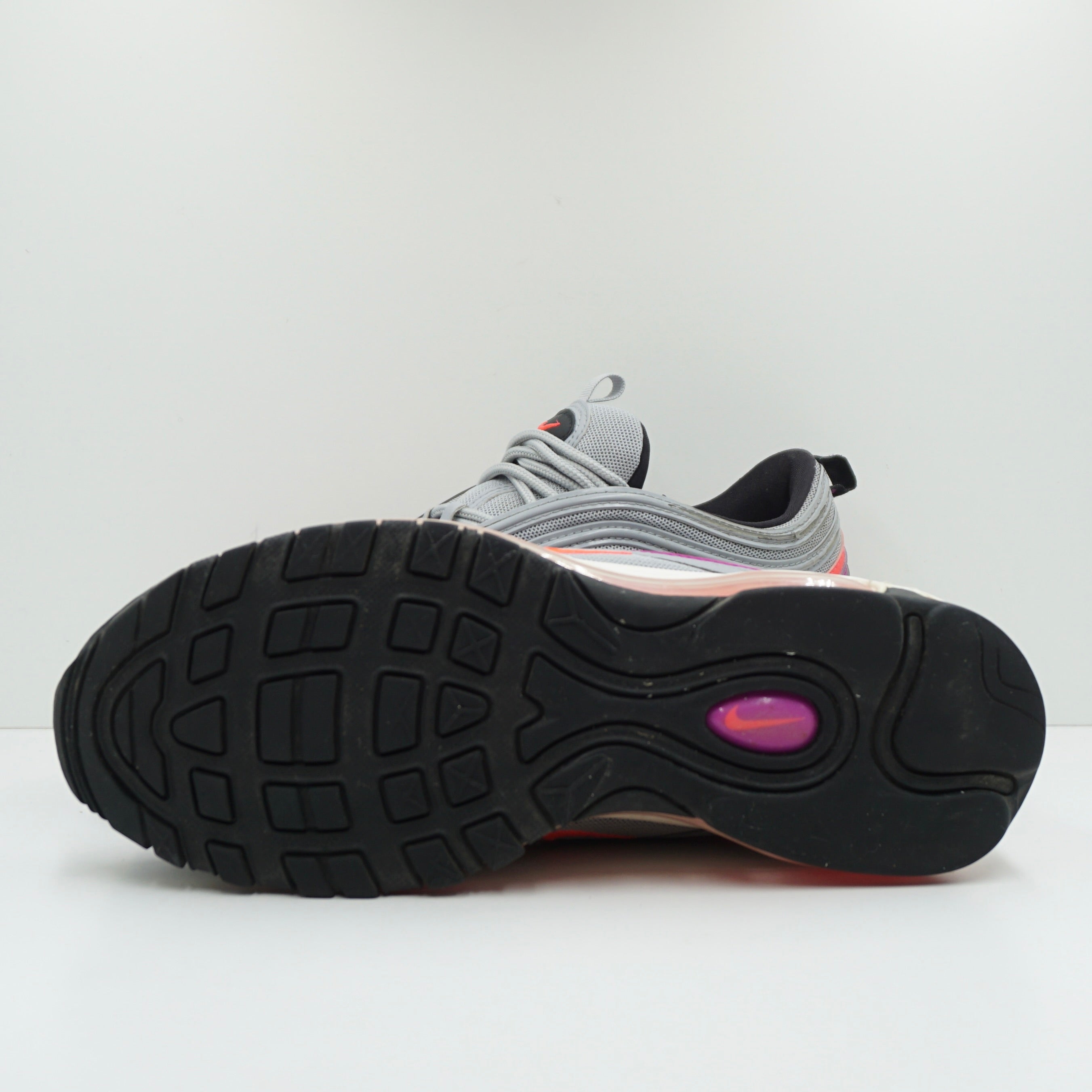 Nike Air Max 97 Wolf Grey Solar Red Vivid Purple (W)