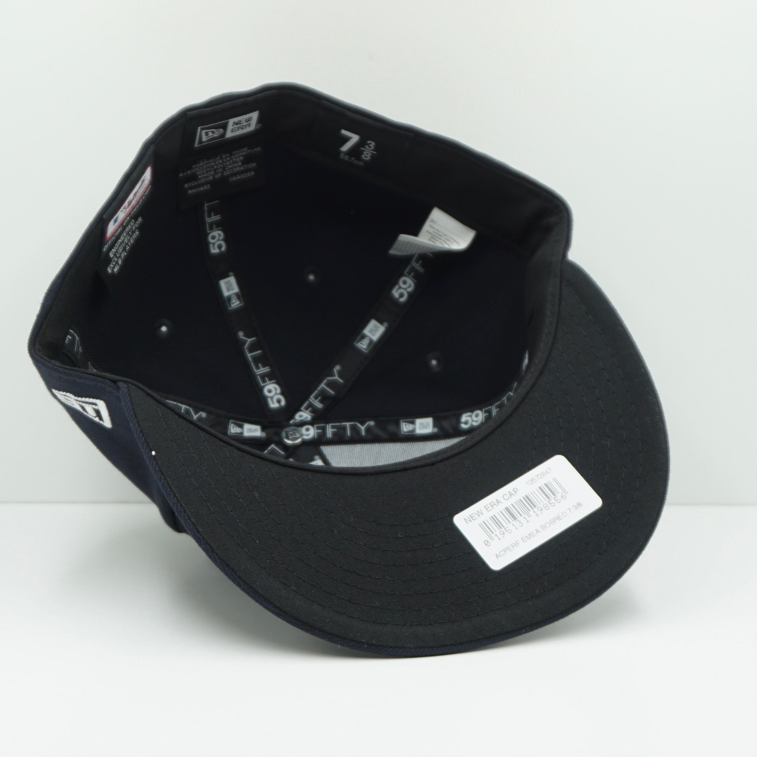 New Era Boston Red Sox Navy Fitted Cap