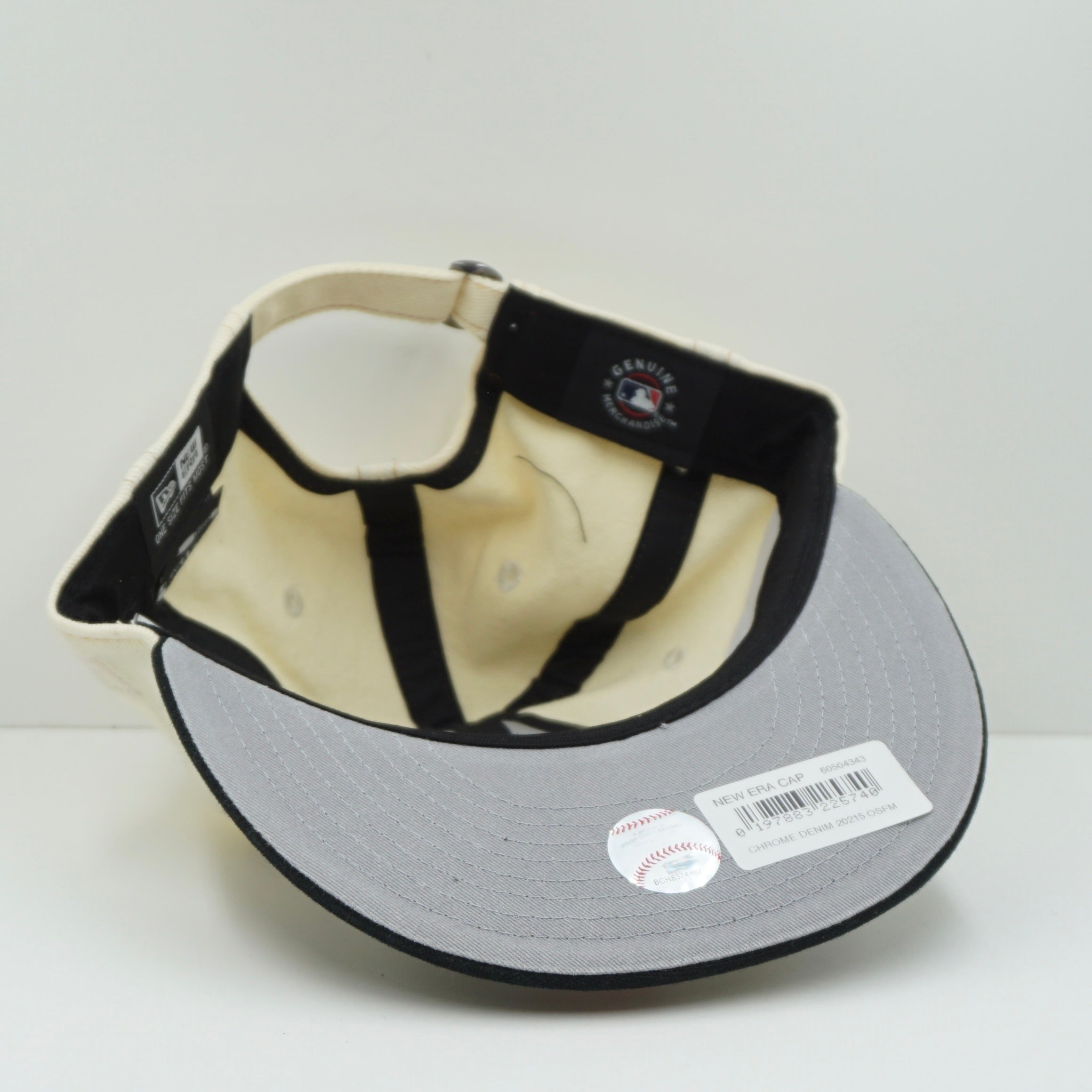 New Era Retro Crown San Francisco Giants Chrome Denim Adjustable Cap