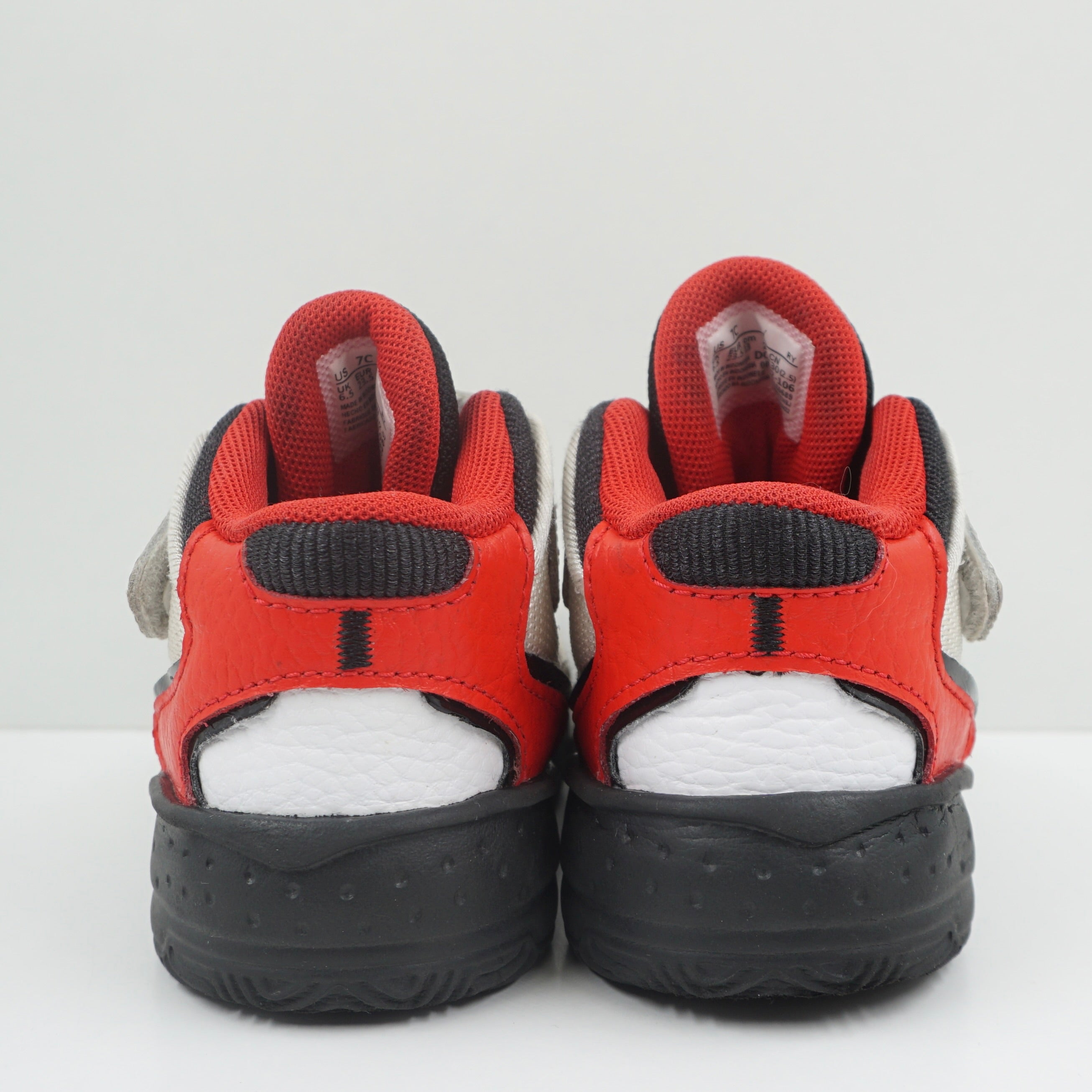 Jordan Max Aura 4 Gym Red White Toddler
