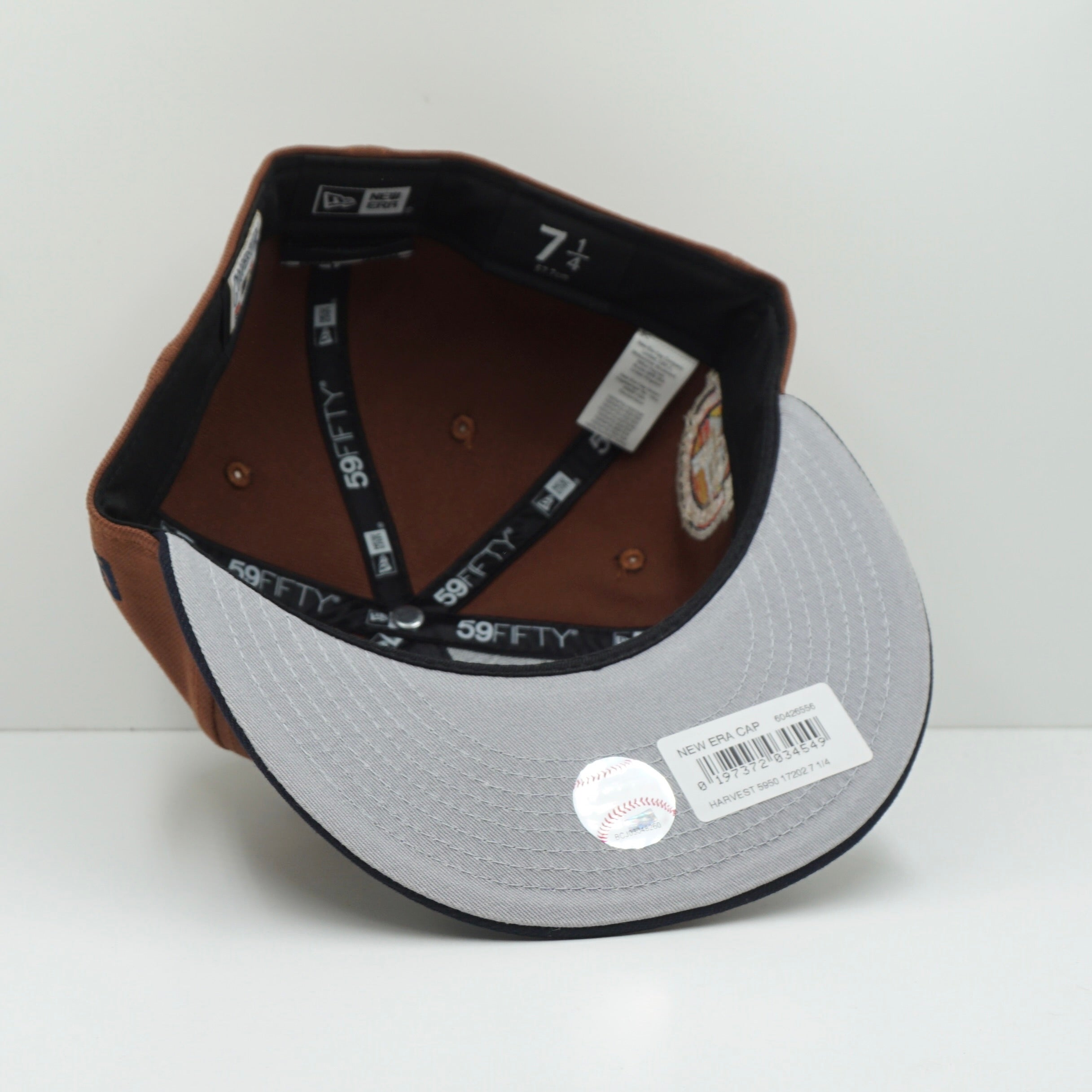 New Era Harvest 17202 Houston Astros Brown Fitted Cap
