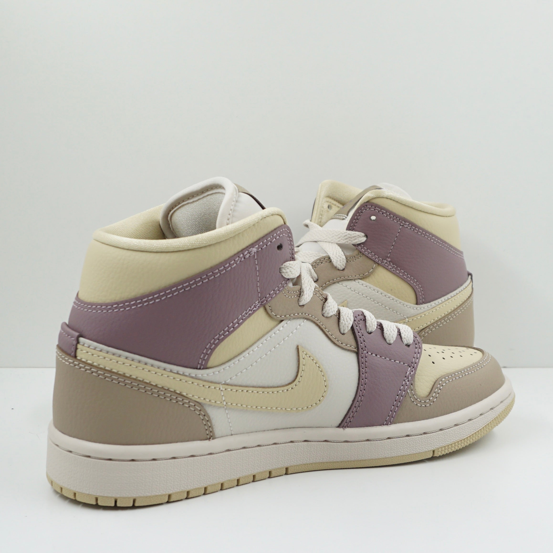 Jordan 1 Mid Light Orewood Brown Taupe Grey (W)