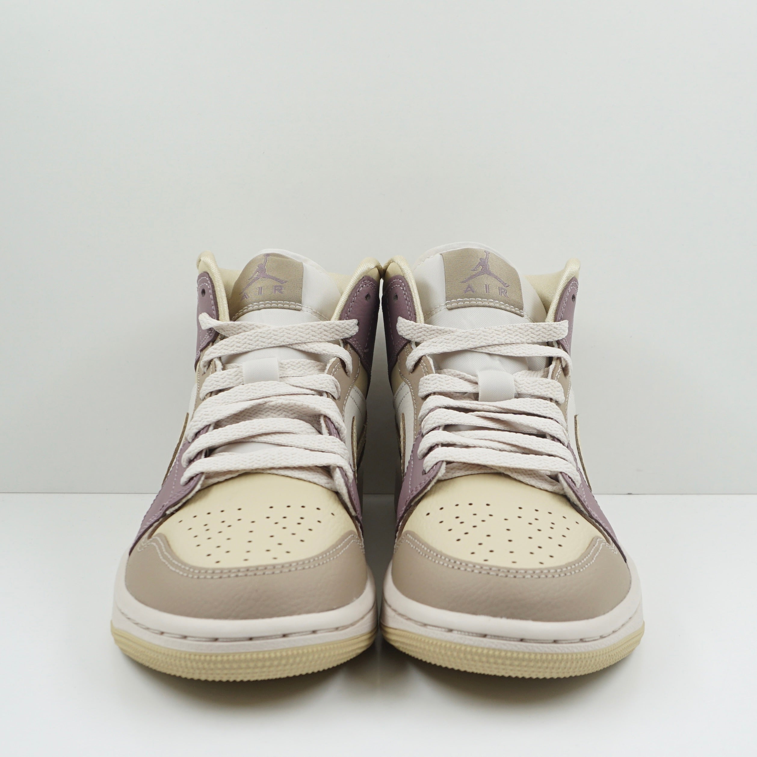 Jordan 1 Mid Light Orewood Brown Taupe Grey (W)