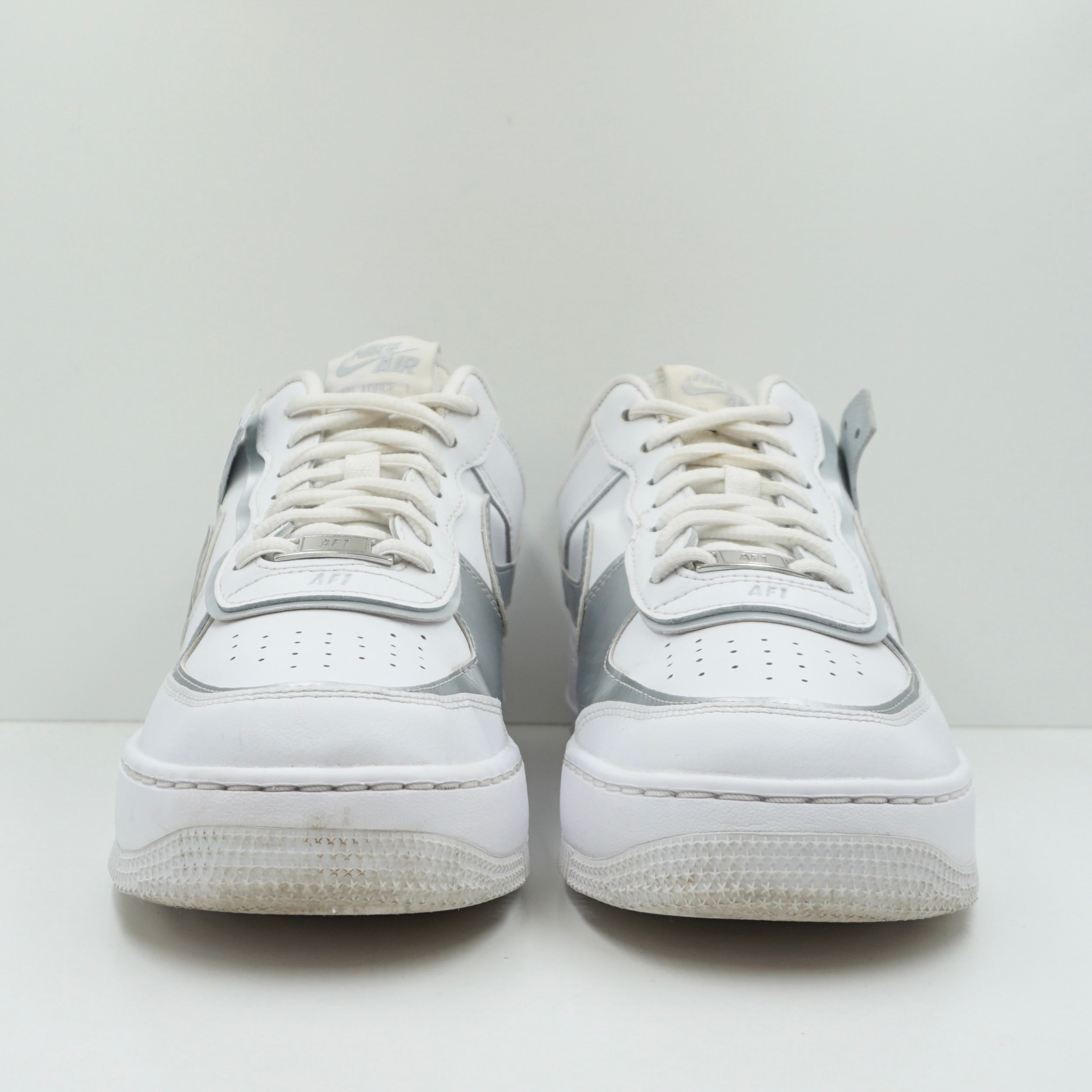 Nike Air Force 1 Low Shadow White Pure Platinum Metallic Silver (W)