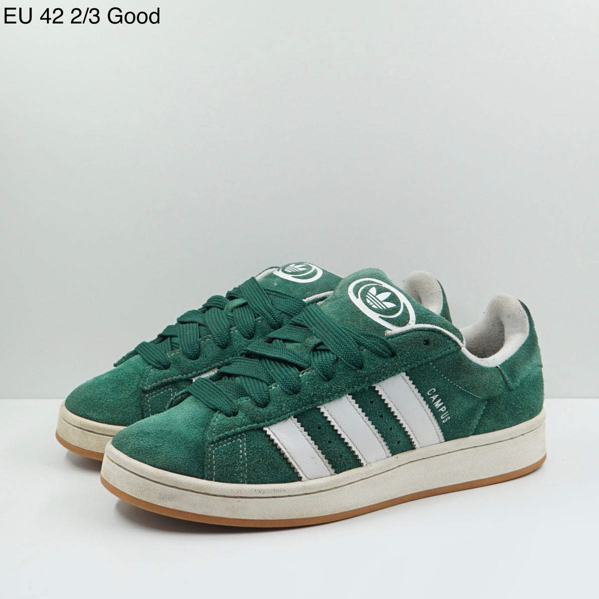 Adidas Campus 00s Dark Green Cloud White