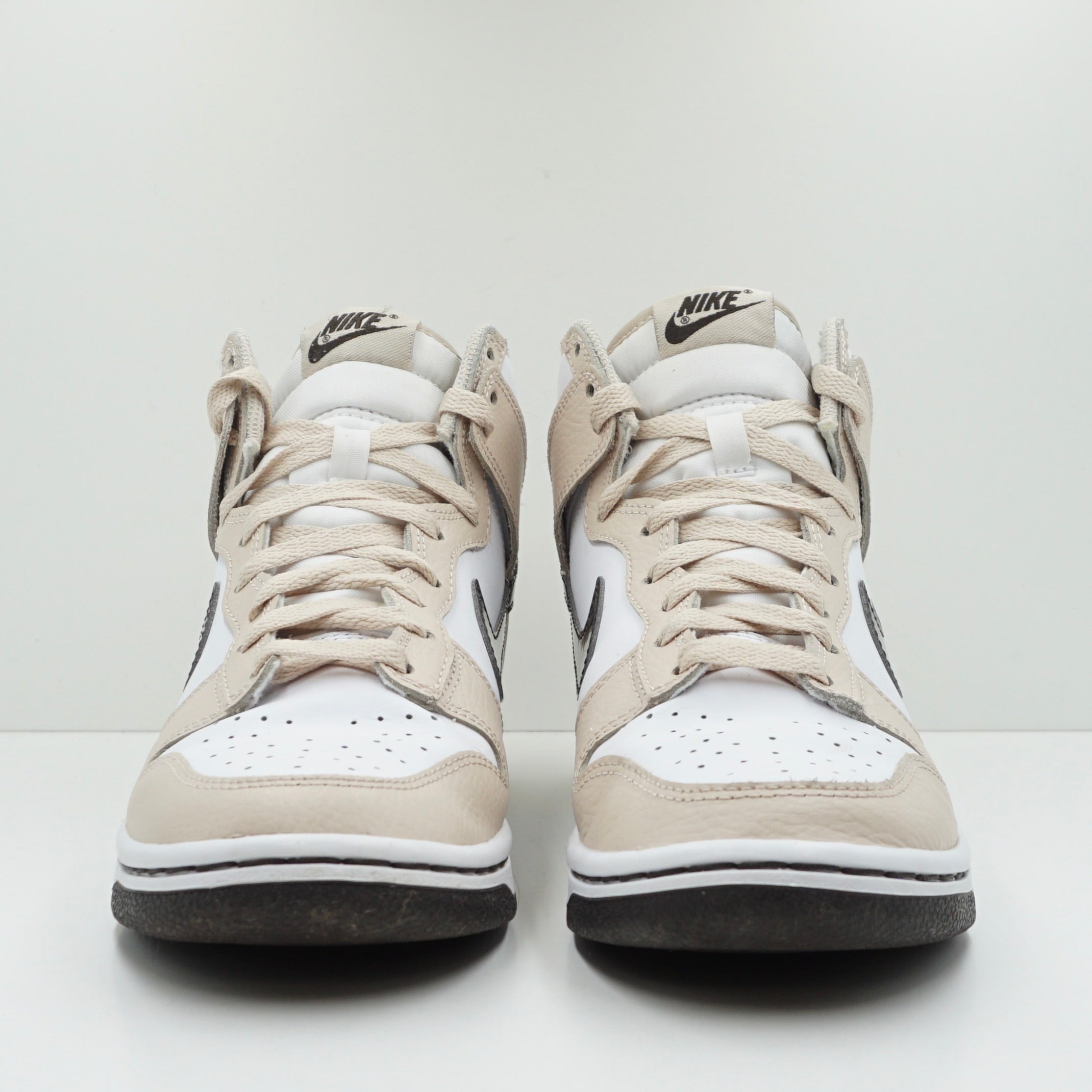 Nike Dunk High White Sanddrift Brown (W)