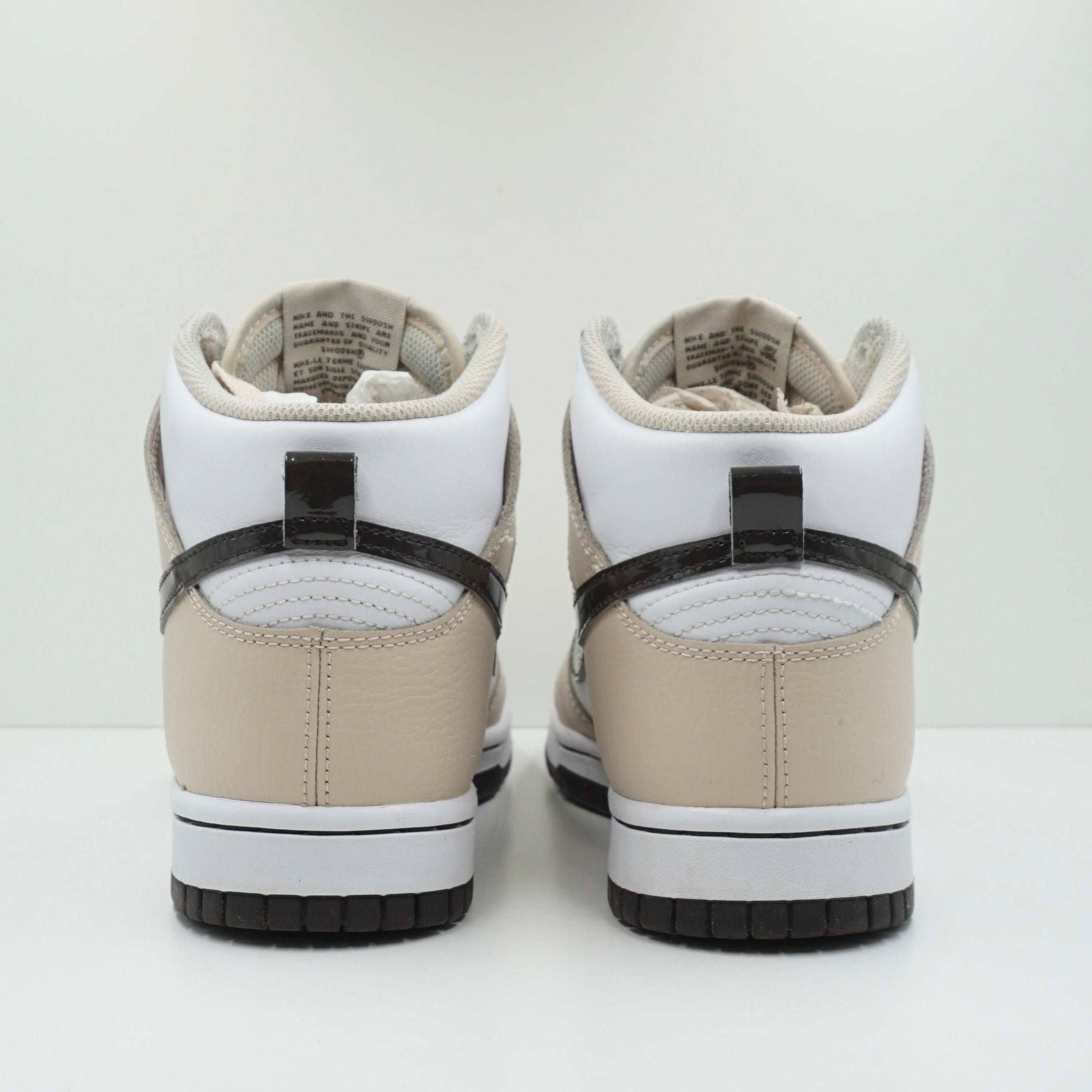 Nike Dunk High White Sanddrift Brown (W)