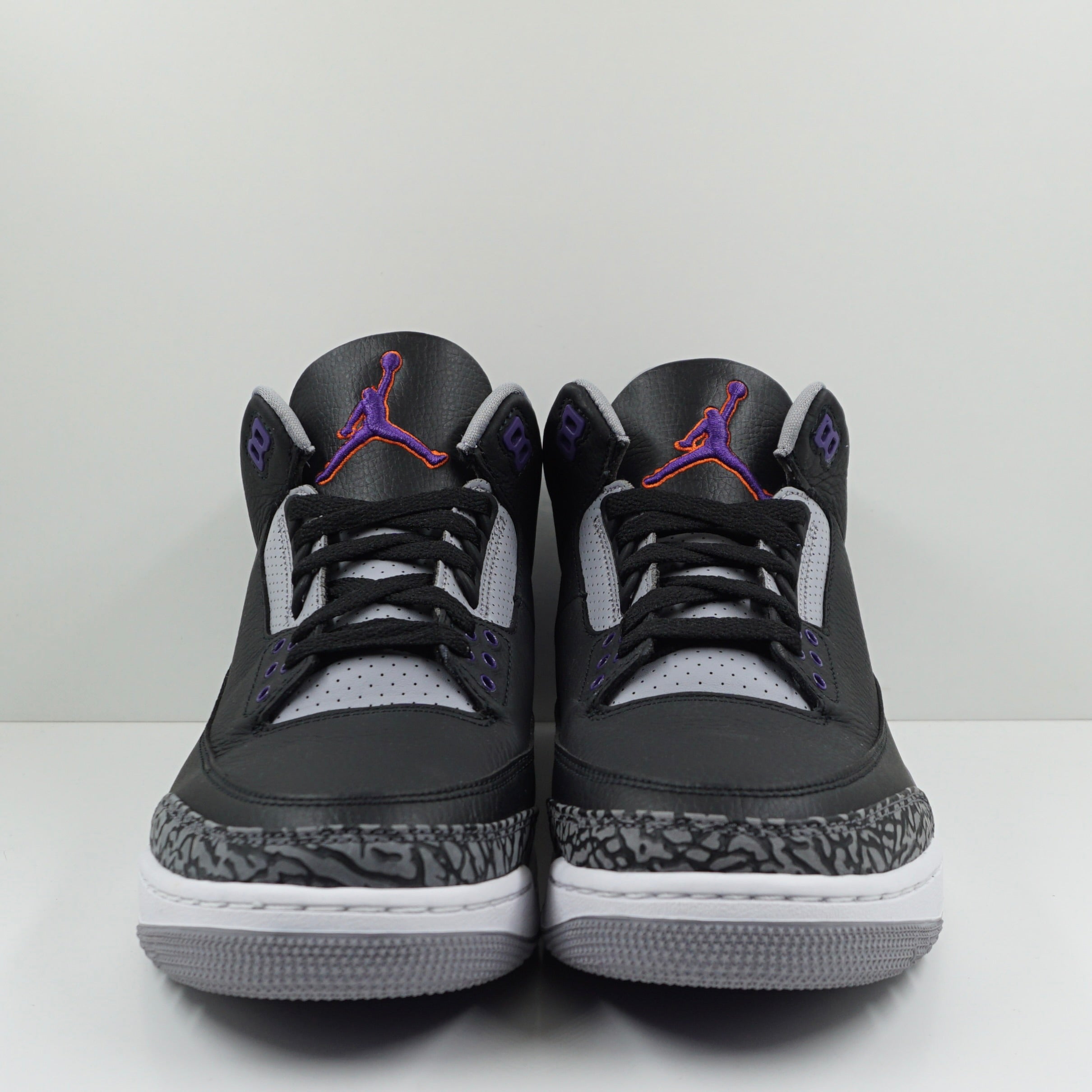 Jordan 3 Retro Black Court Purple