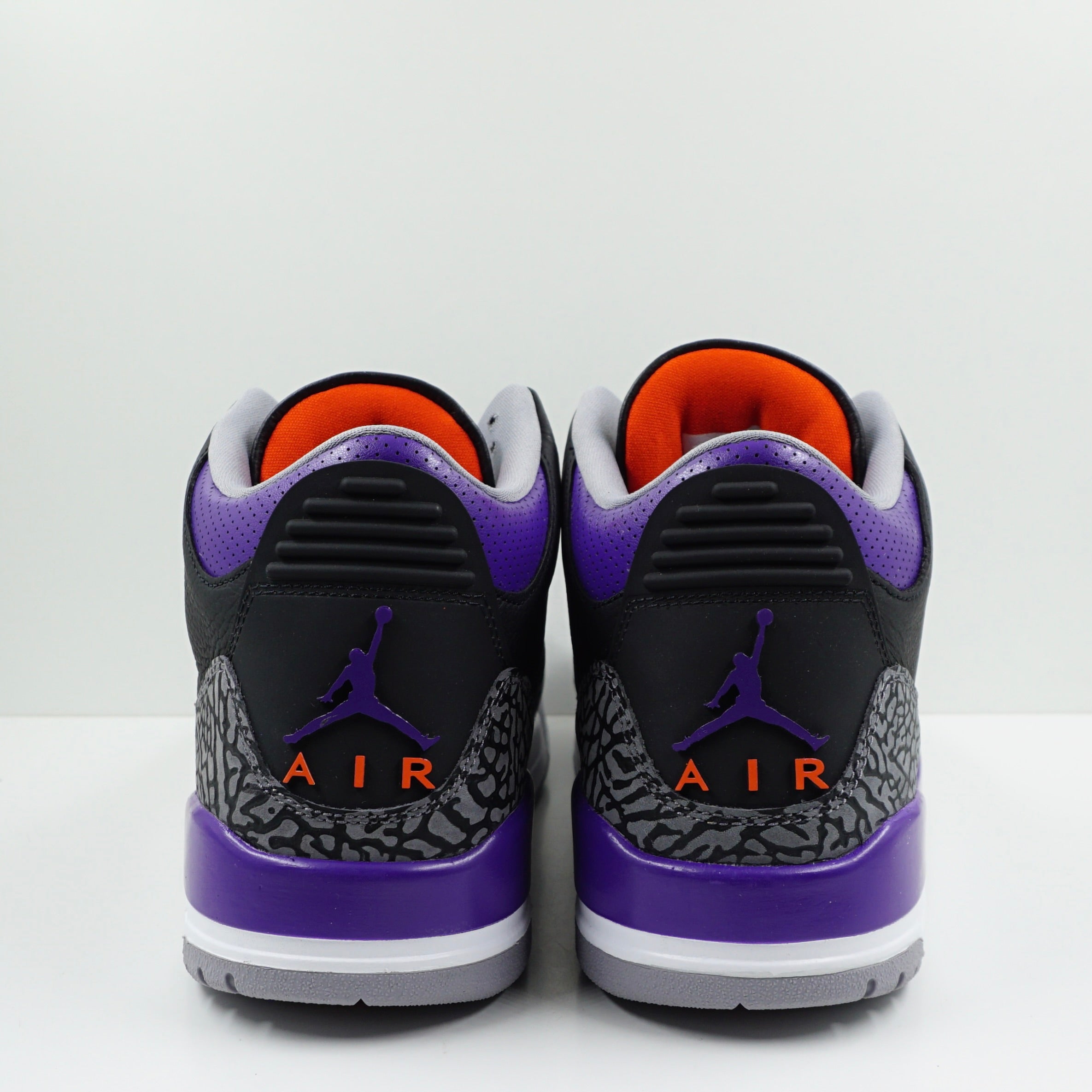 Jordan 3 Retro Black Court Purple