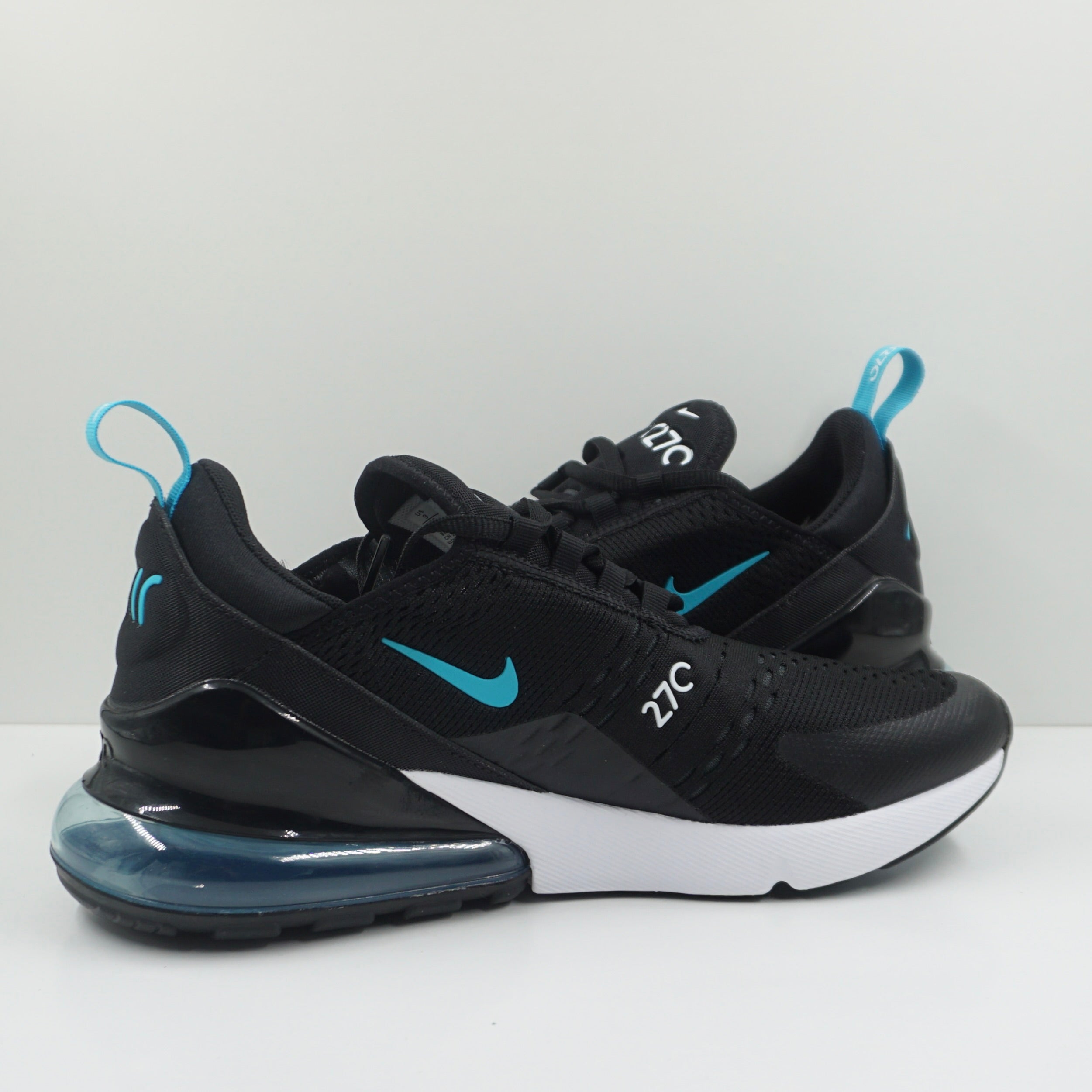 Nike Air Max 270 Black Light Blue Fury