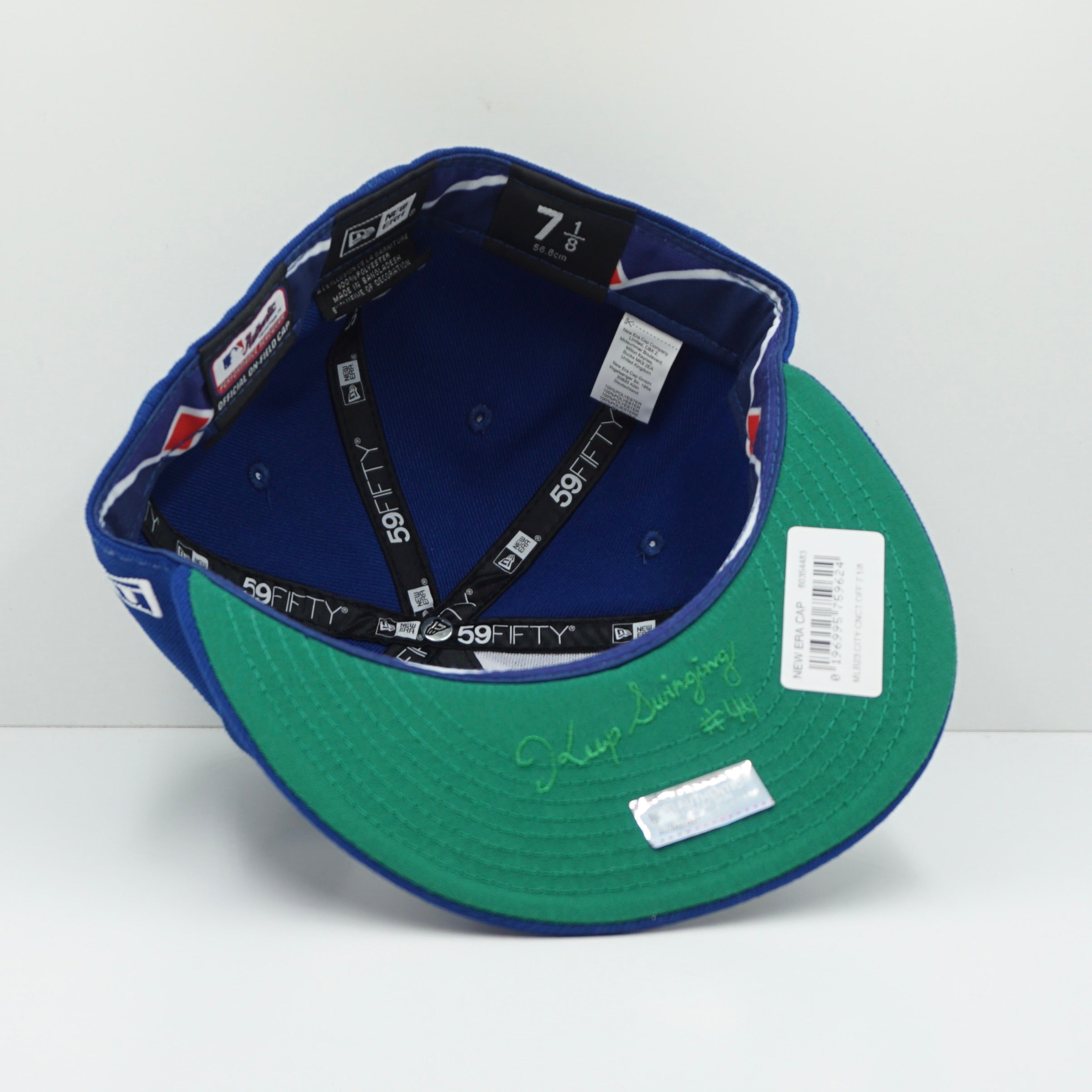 New Era MLB City Connect Atlanta Braves Blue White Fitted Cap