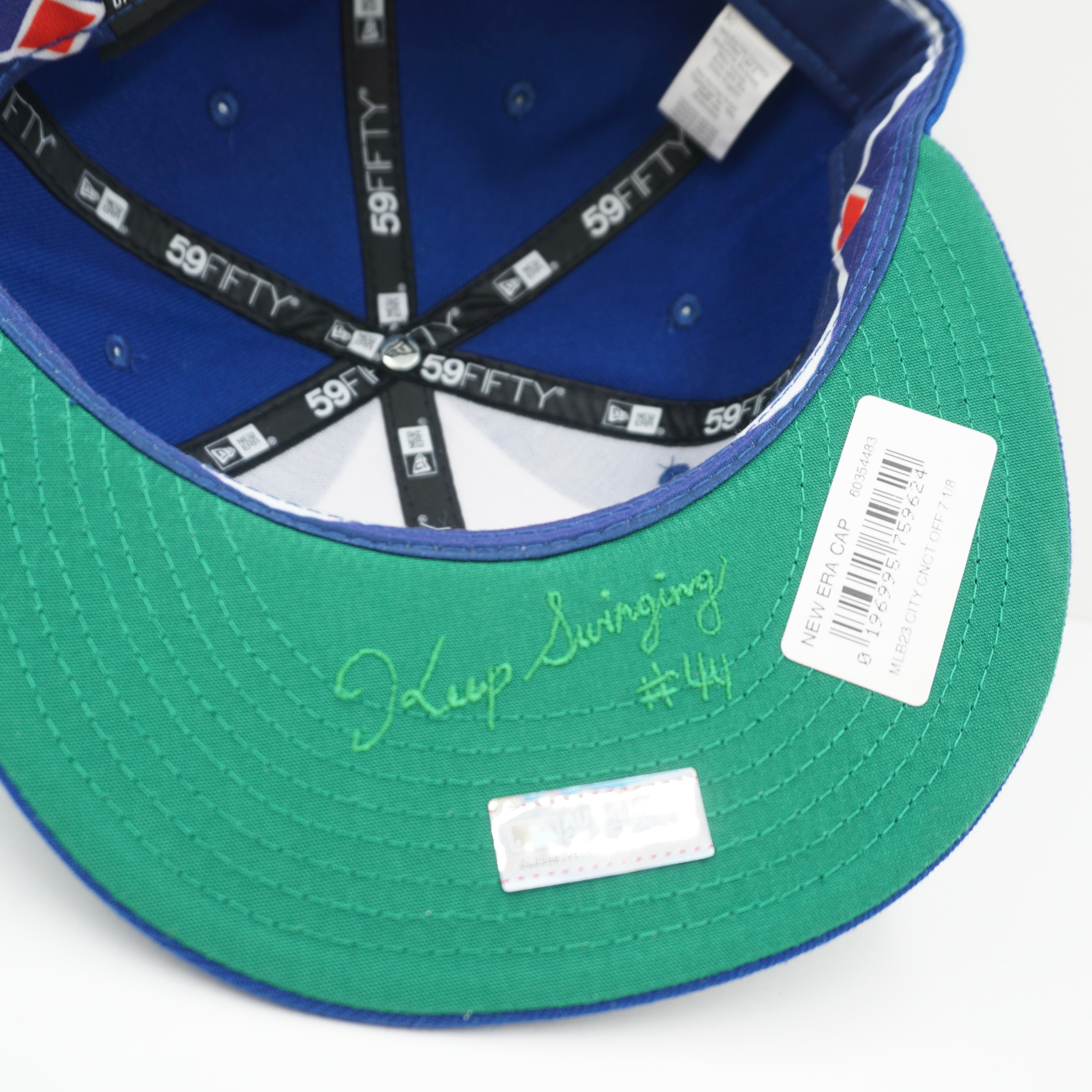 New Era MLB City Connect Atlanta Braves Blue White Fitted Cap