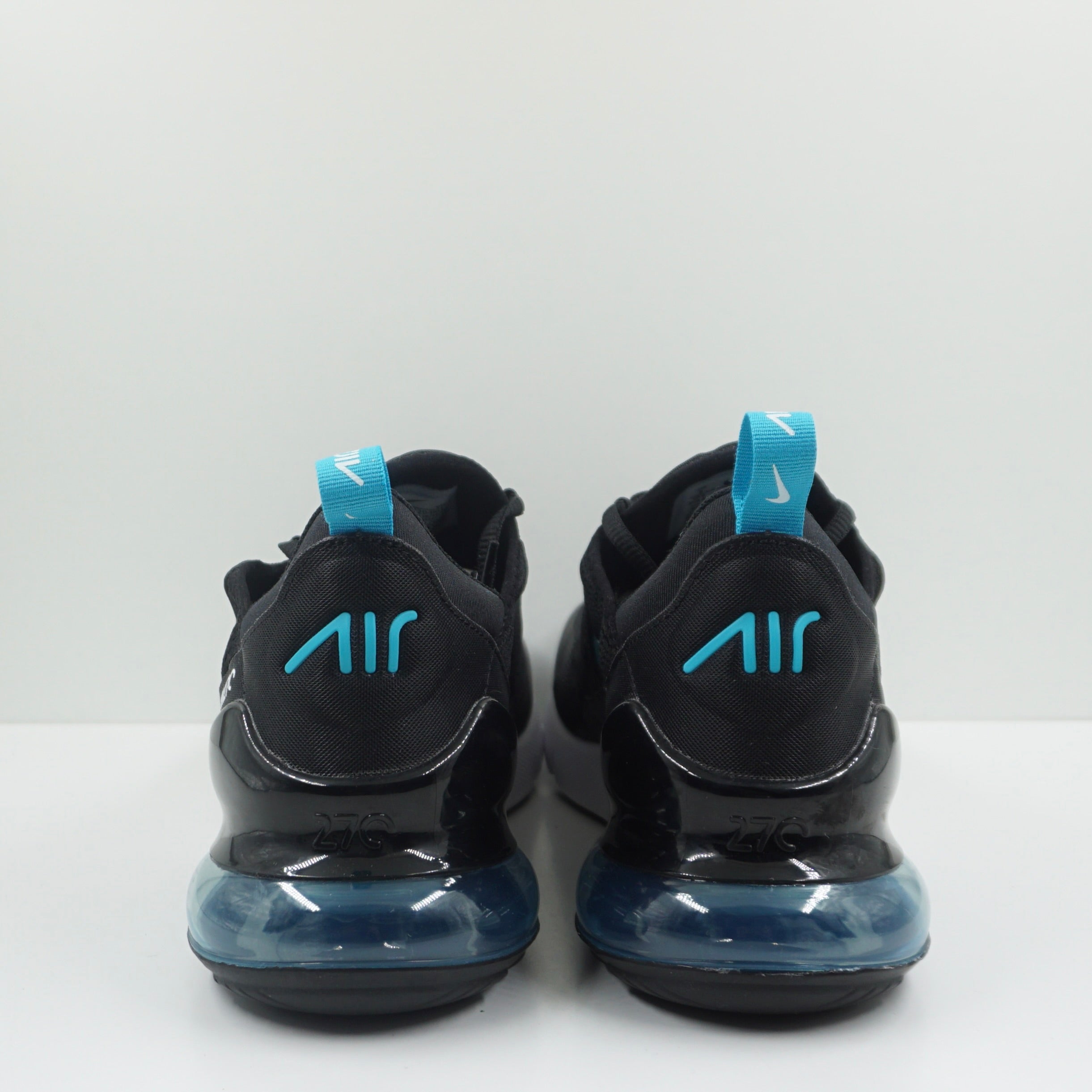 Nike Air Max 270 Black Light Blue Fury