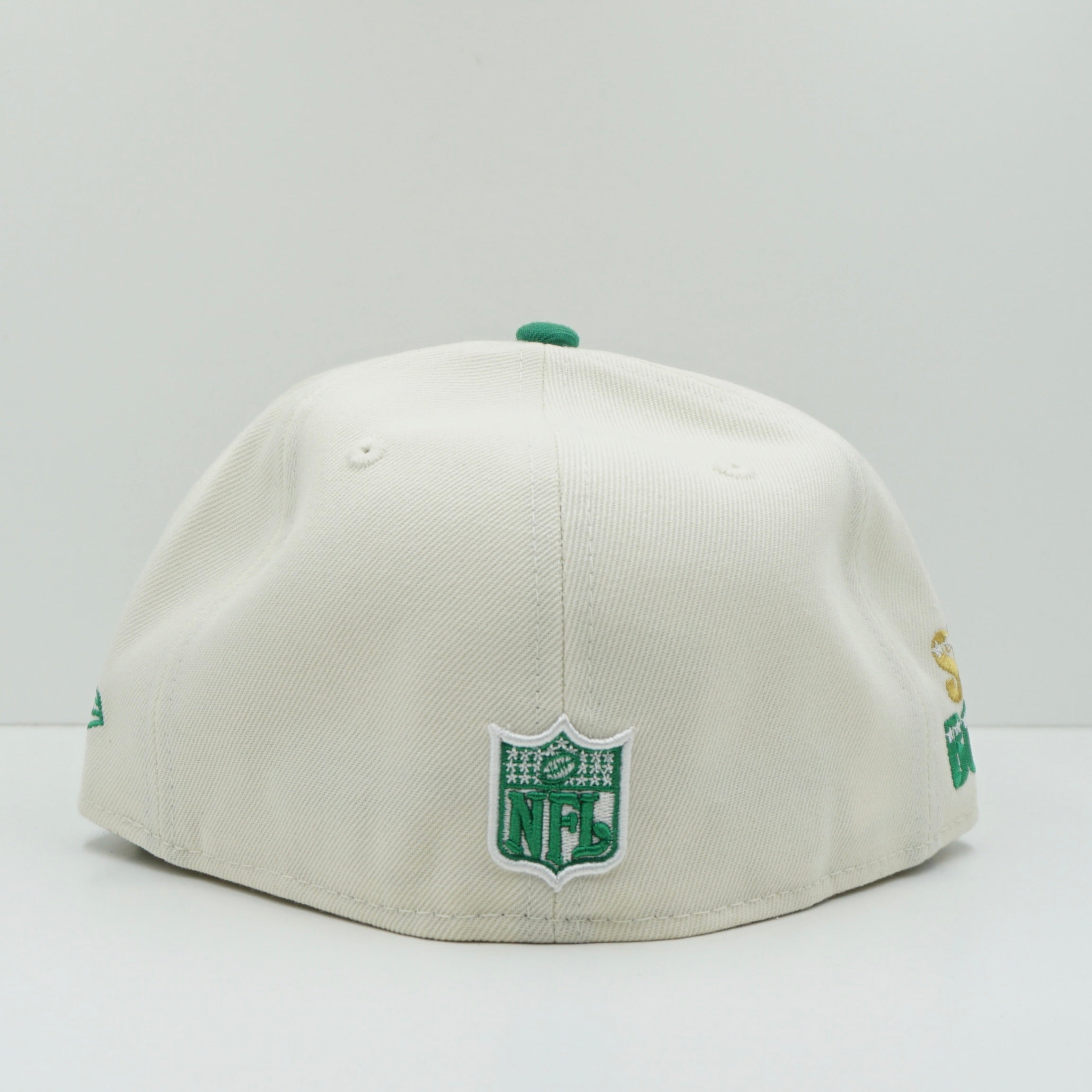 New Era New York Jets Chrome White Green Fitted Cap