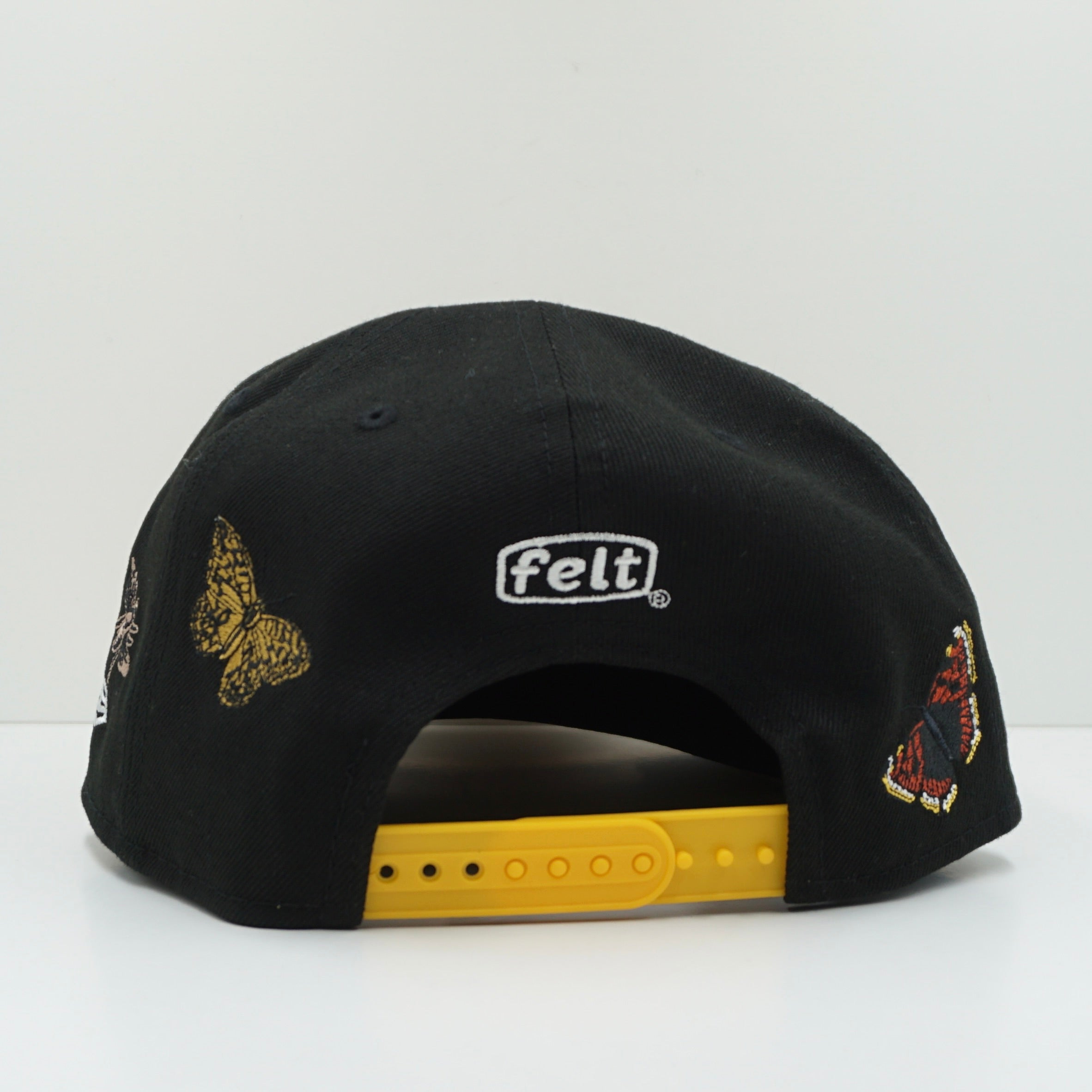 New Era A-Frame X FELT Pittsburgh Steelers Black Snapback Cap