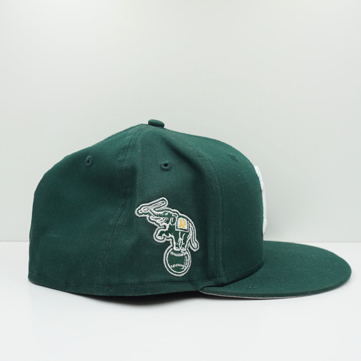 New Era Oakland A's Green Elephant Fitted Cap