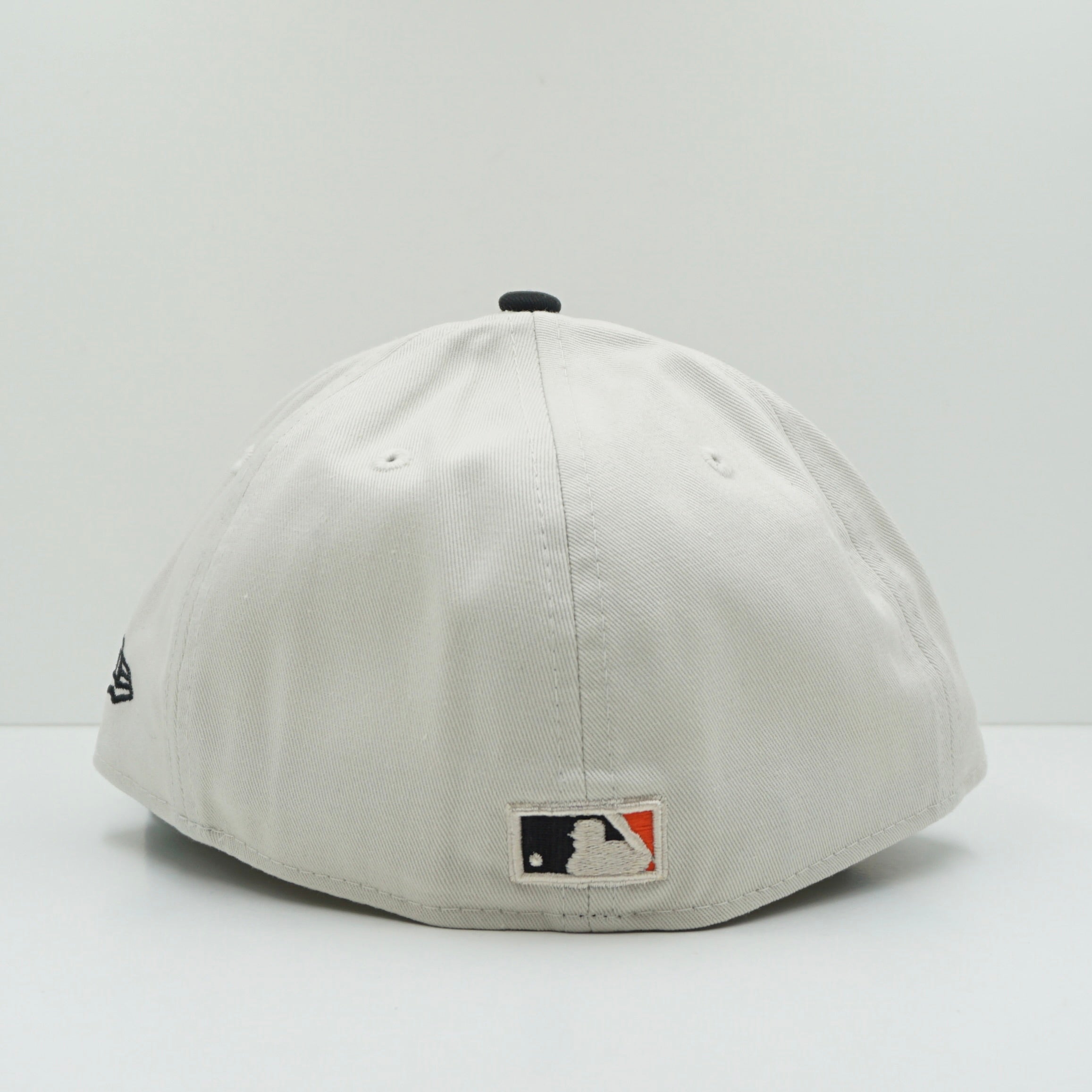 New Era MLB Low Profile Baltimore Orioles Beige Fitted Cap