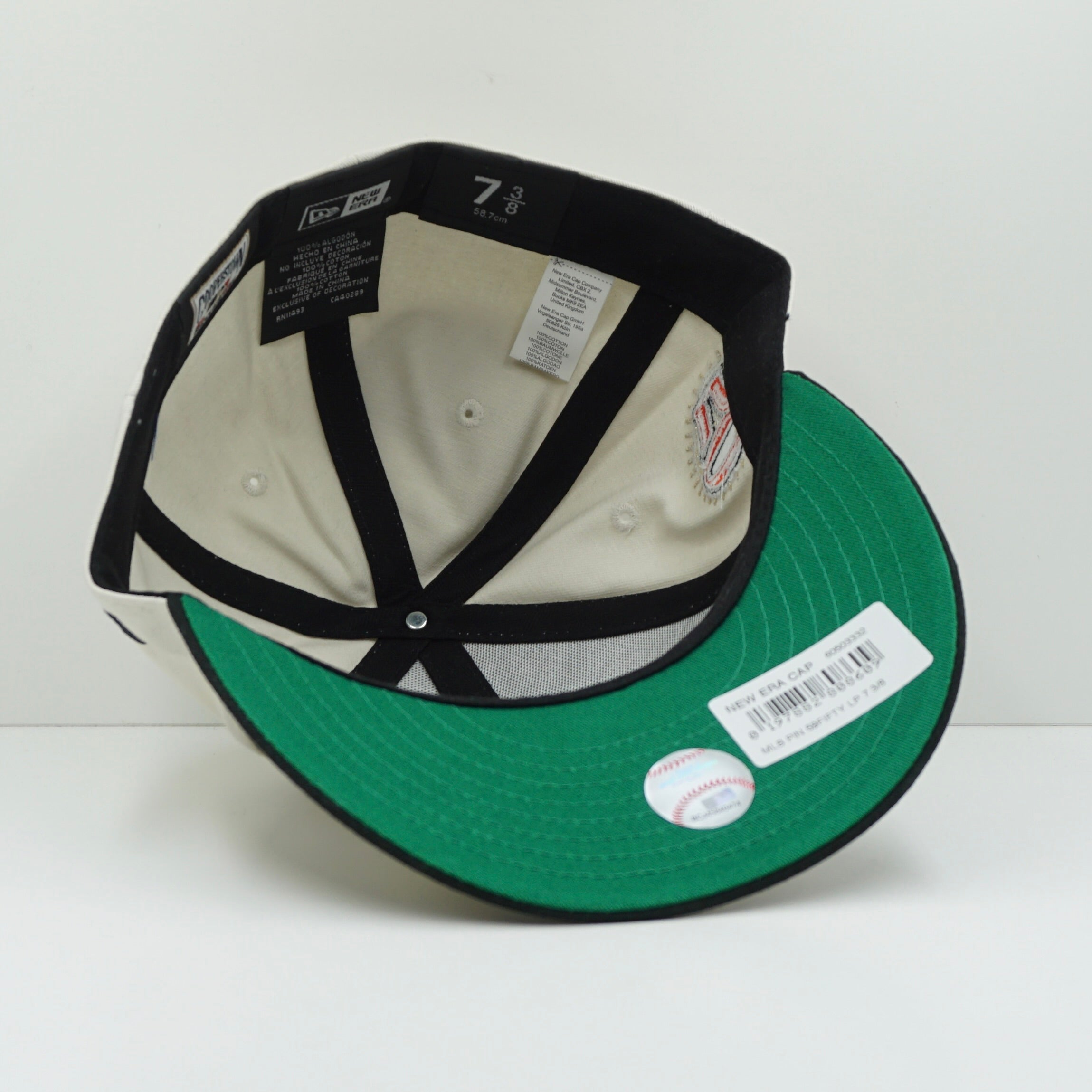 New Era MLB Low Profile Baltimore Orioles Beige Fitted Cap