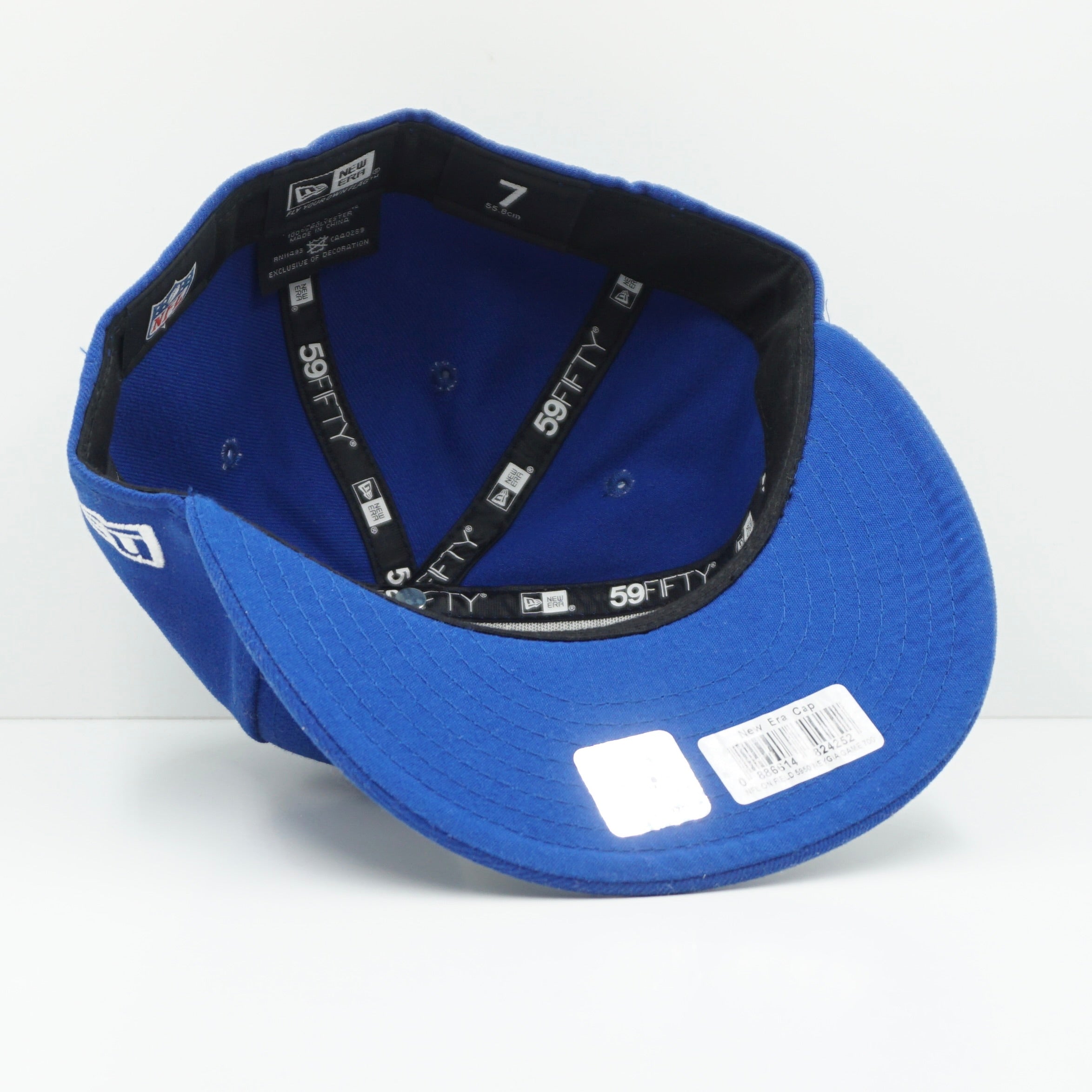 New Era New York Giants Blue White Cap