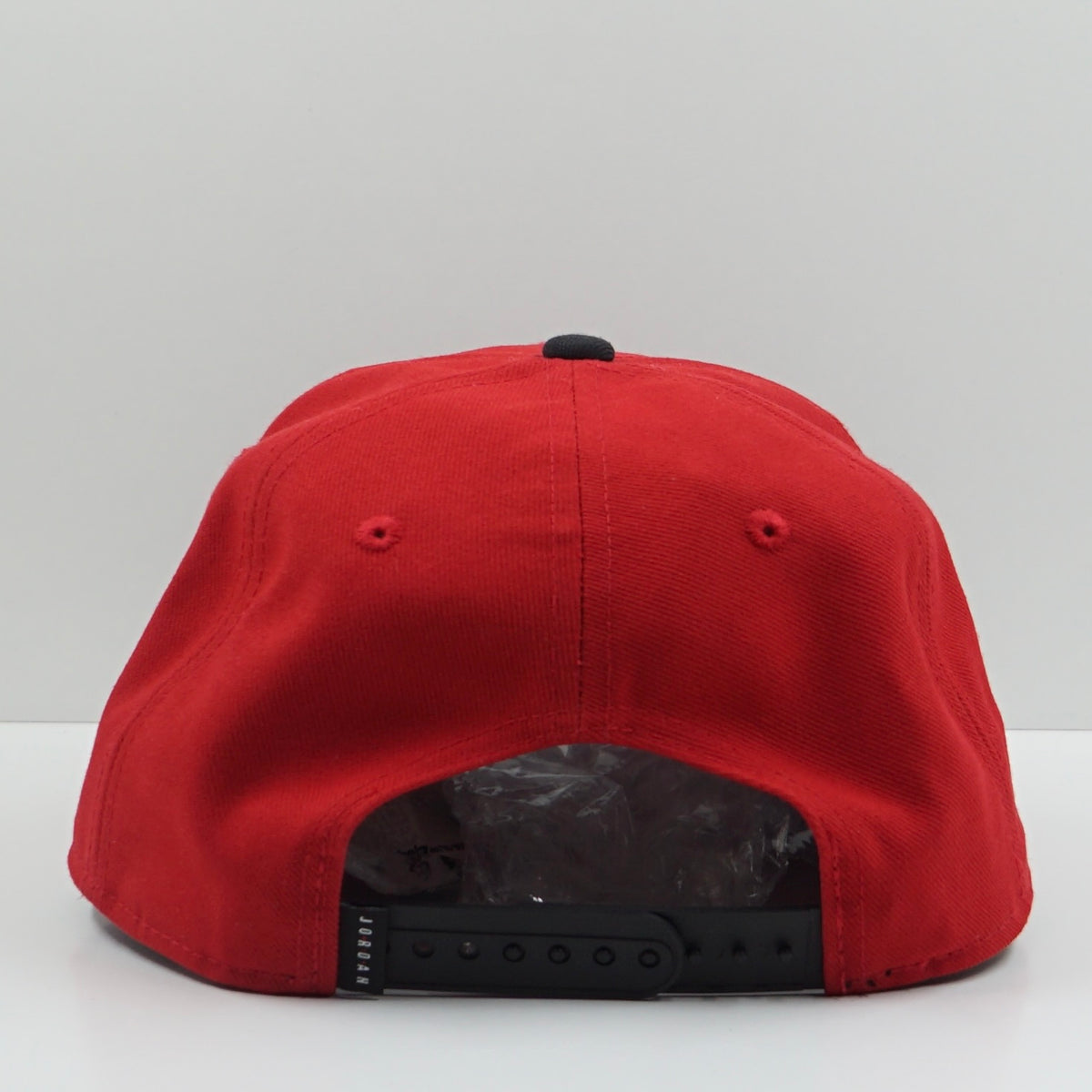 Jordan Red Grey Snapback Cap