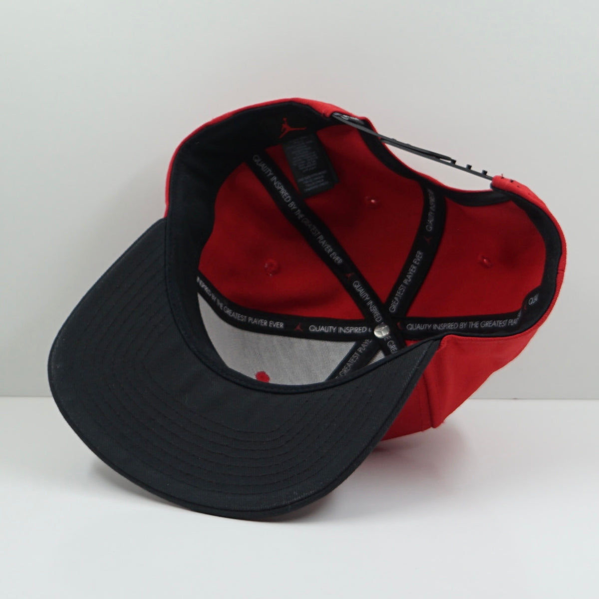 Jordan Red Grey Snapback Cap