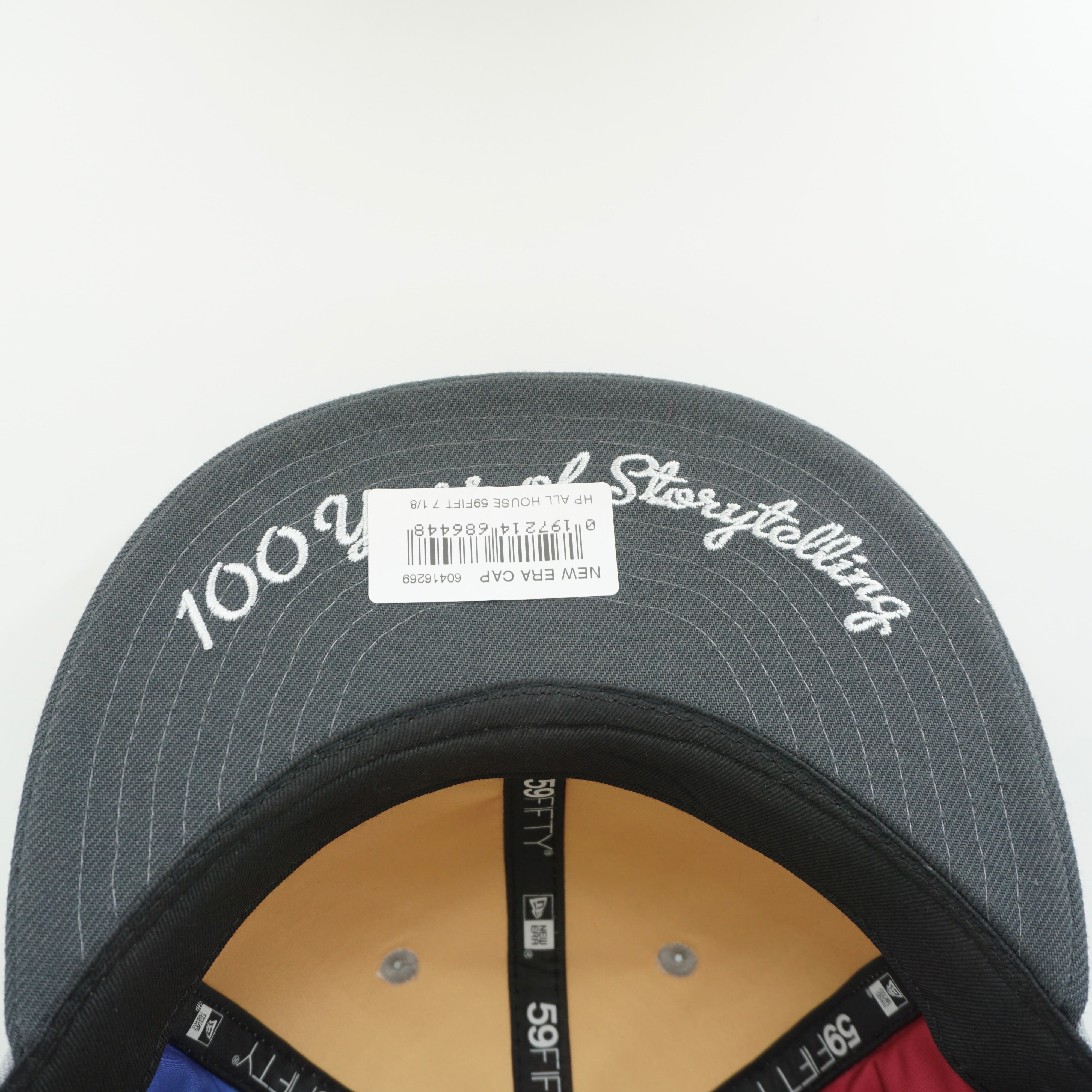 New Era X Harry Potter Warner Bros 100 Year Grey Fitted Cap