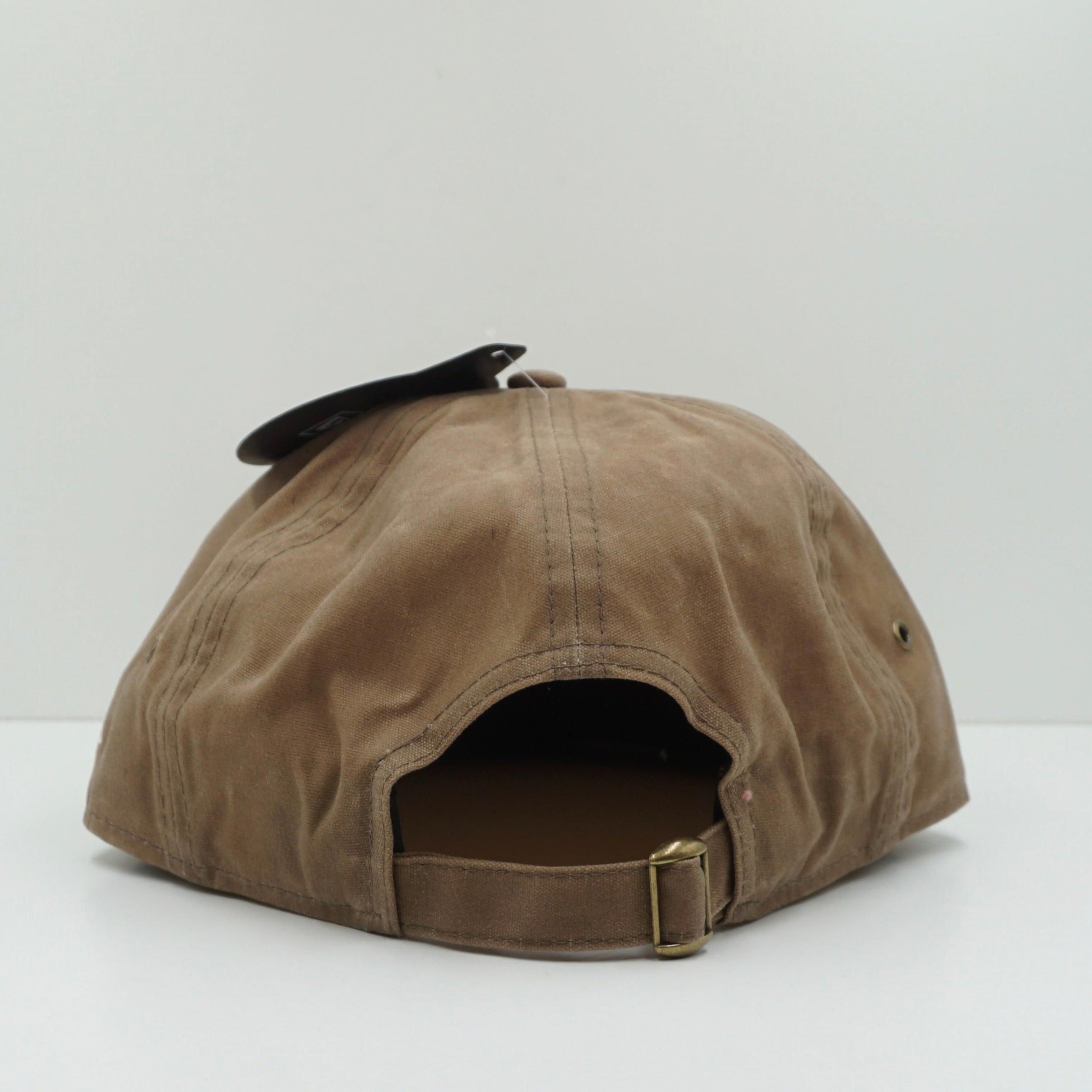 New Era Cooperstown Retro Crown Waxed Canvas New York Yankees Khaki Adjustable Cap