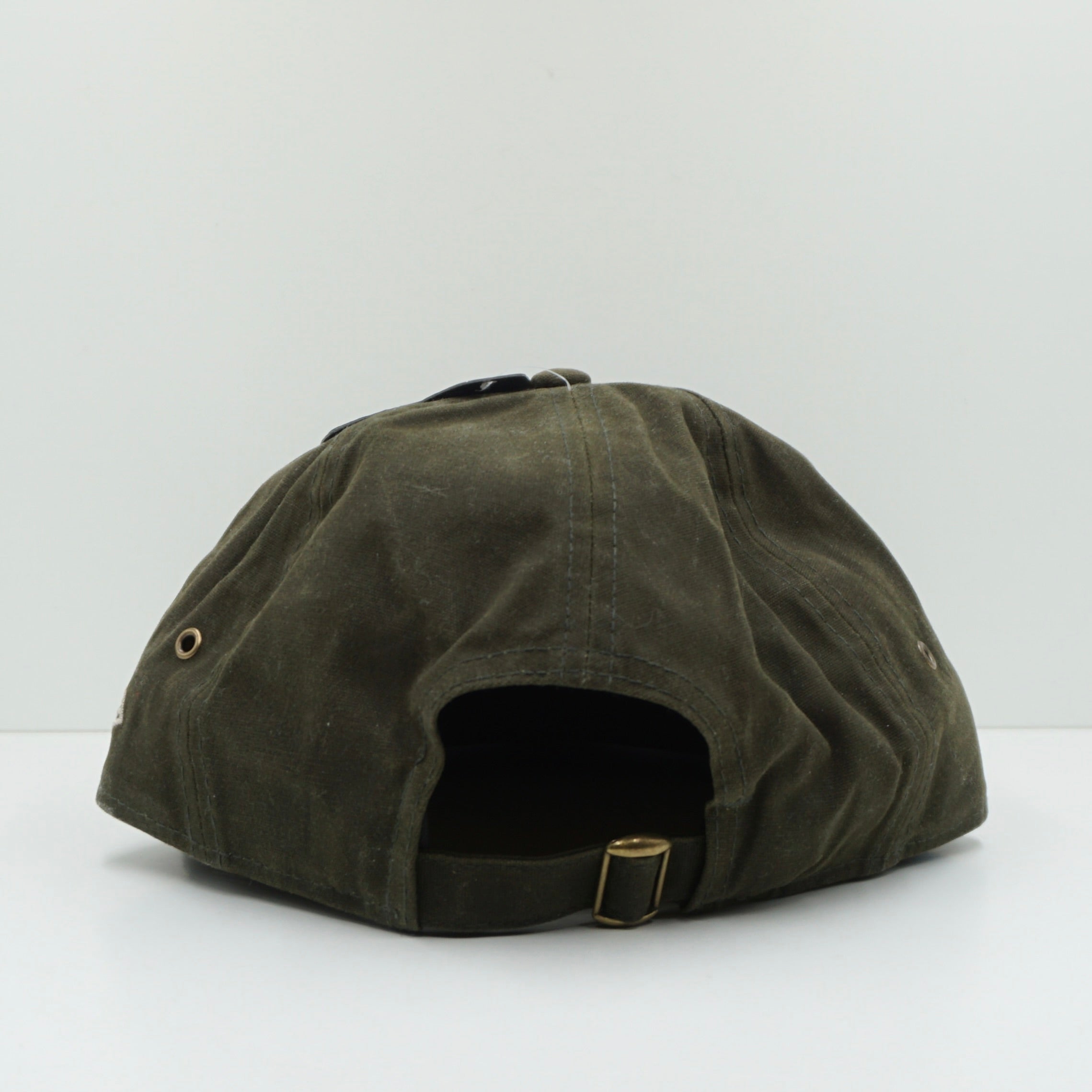 New Era Cooperstown Retro Crown Waxed Canvas Houston Astros Rifle Green Adjustable Cap