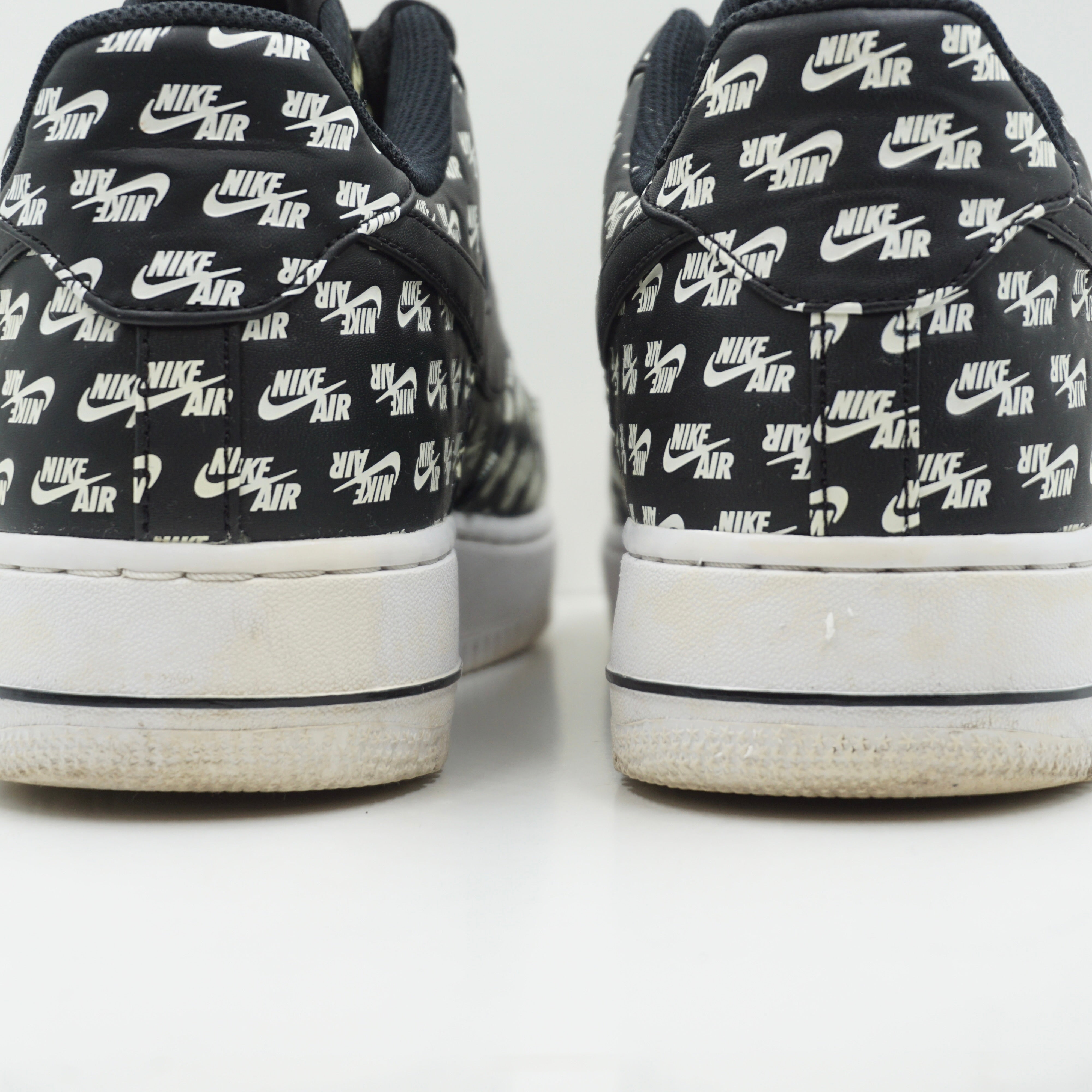 Nike Air Force 1 Low All Over Logo Black