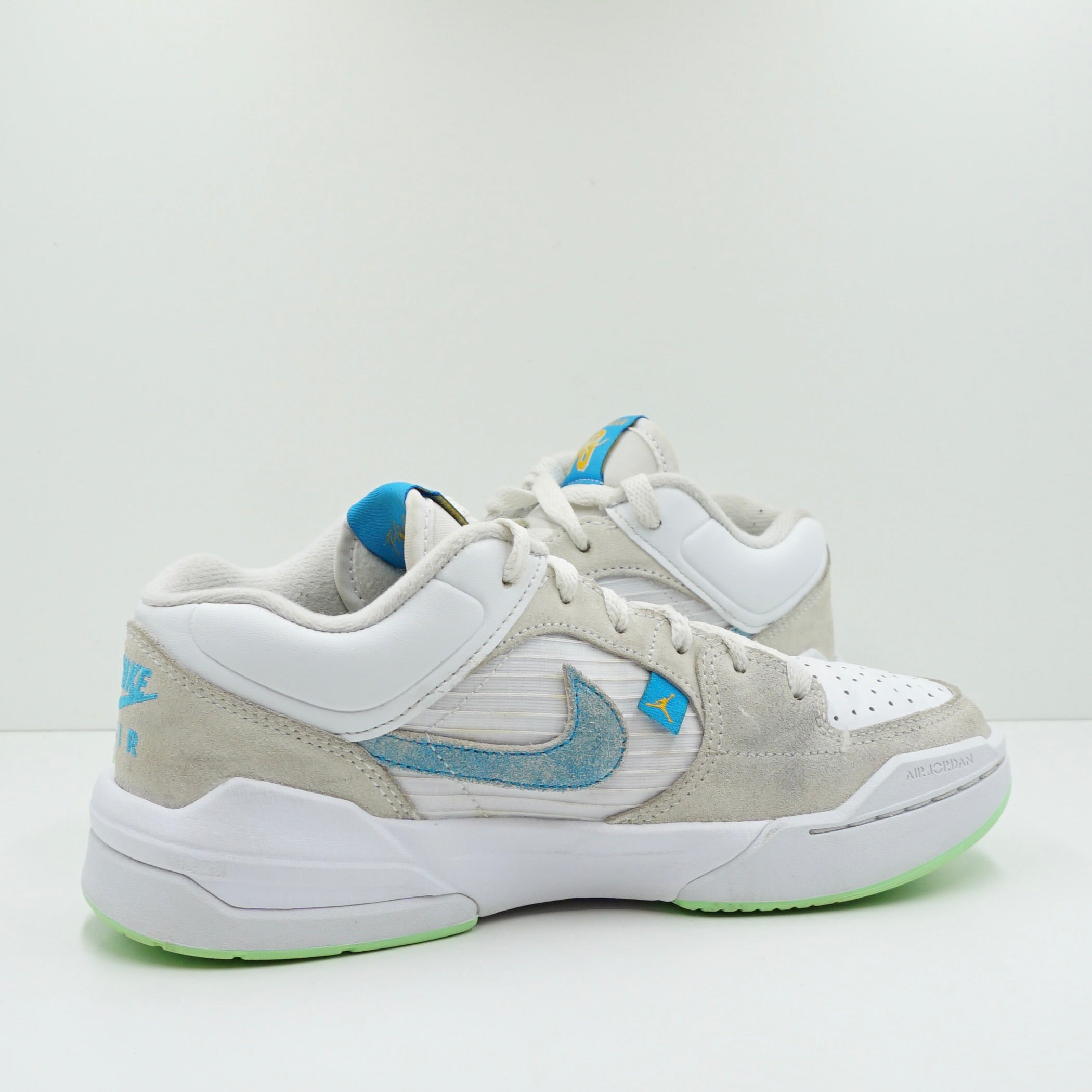 Jordan Stadium 90 White Vapor Green Taxi Dark Powder Blue (GS)