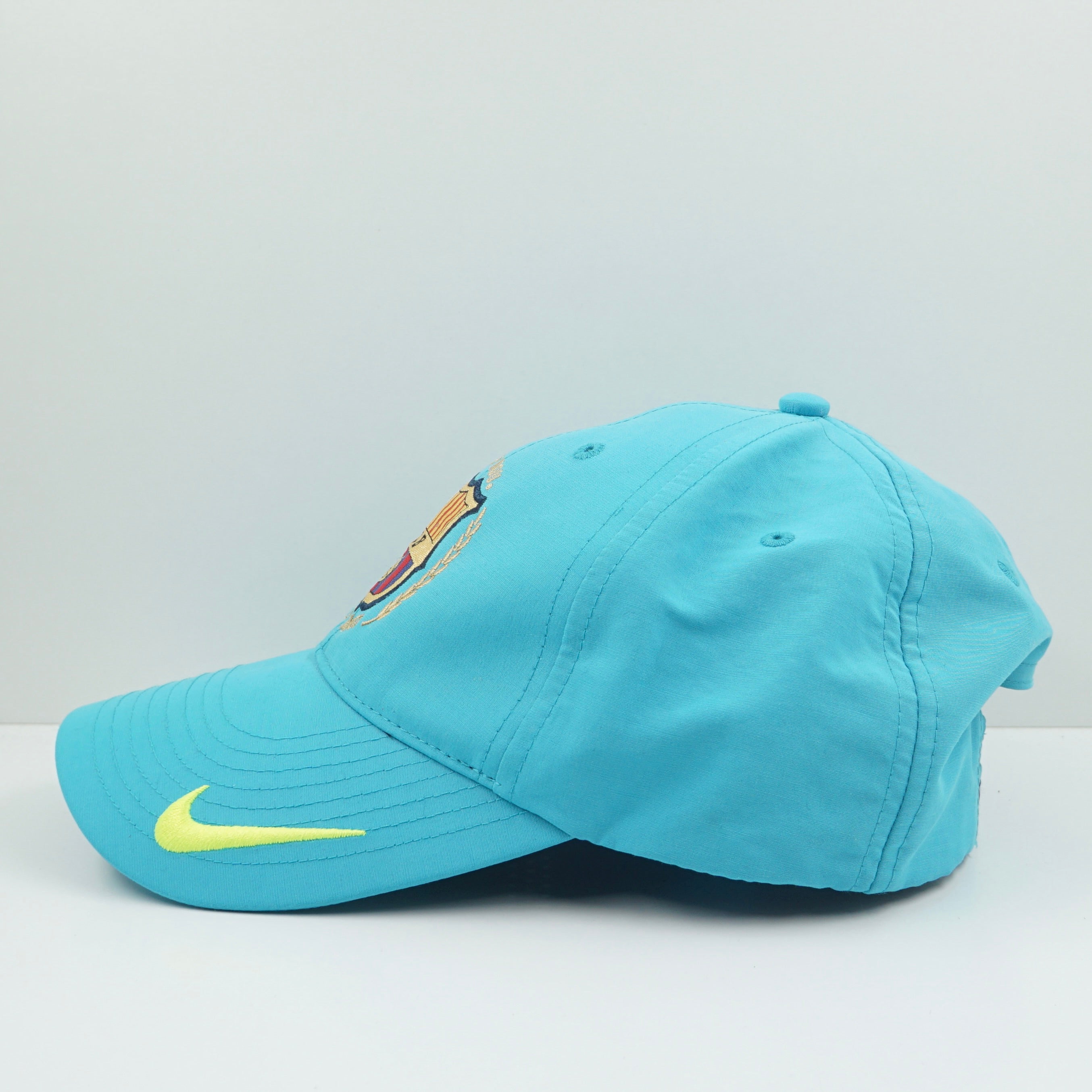 Nike FC Barcelona Crest 2007 Teal Adjustable Cap