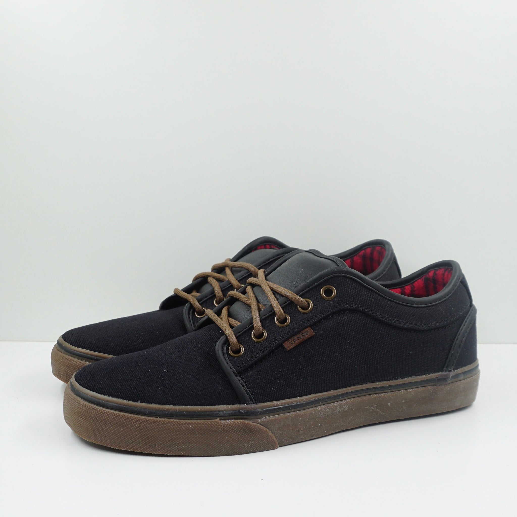 Vans Chukka Low Black Gum Flannel