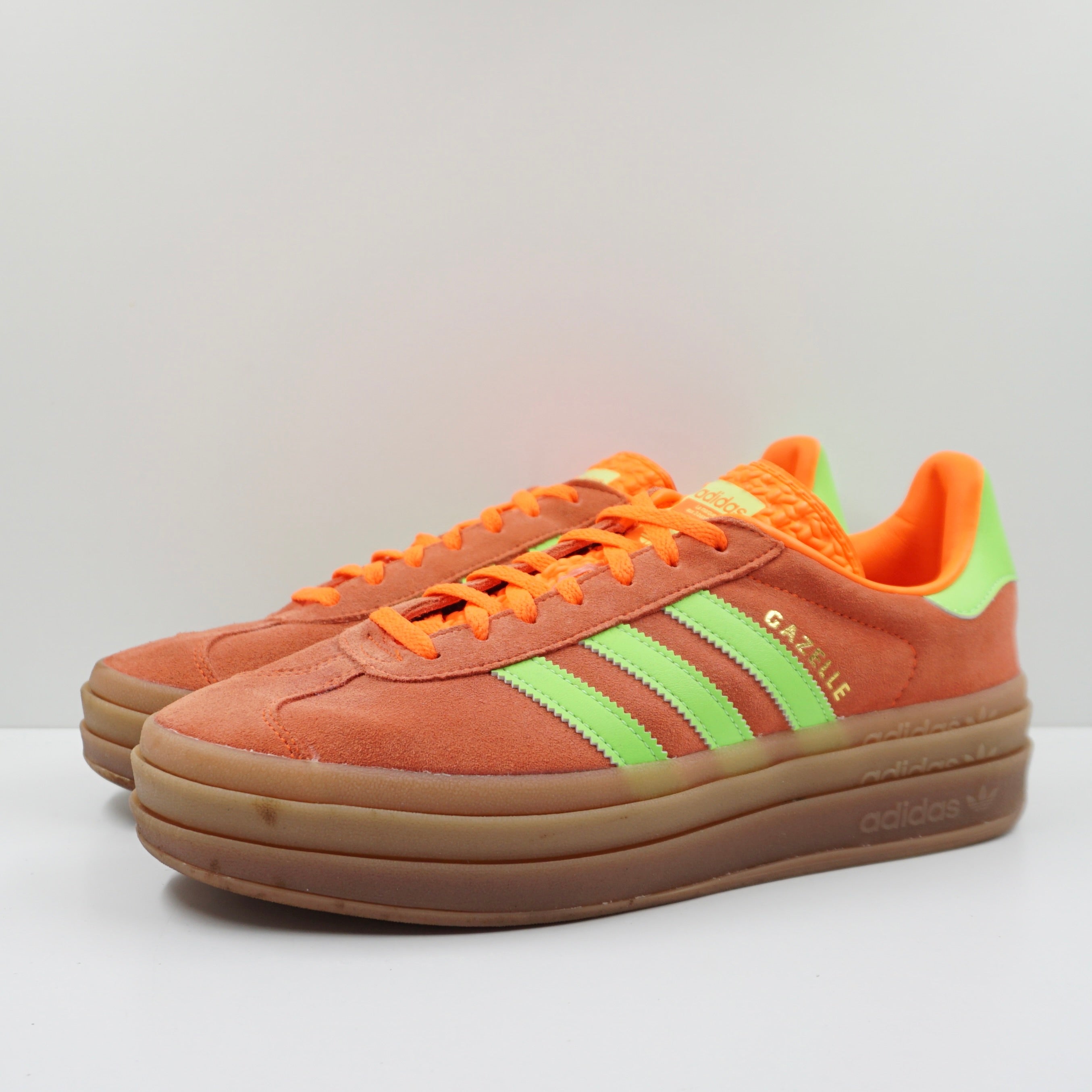 Adidas Gazelle Bold Solar Orange Solar Green (W)