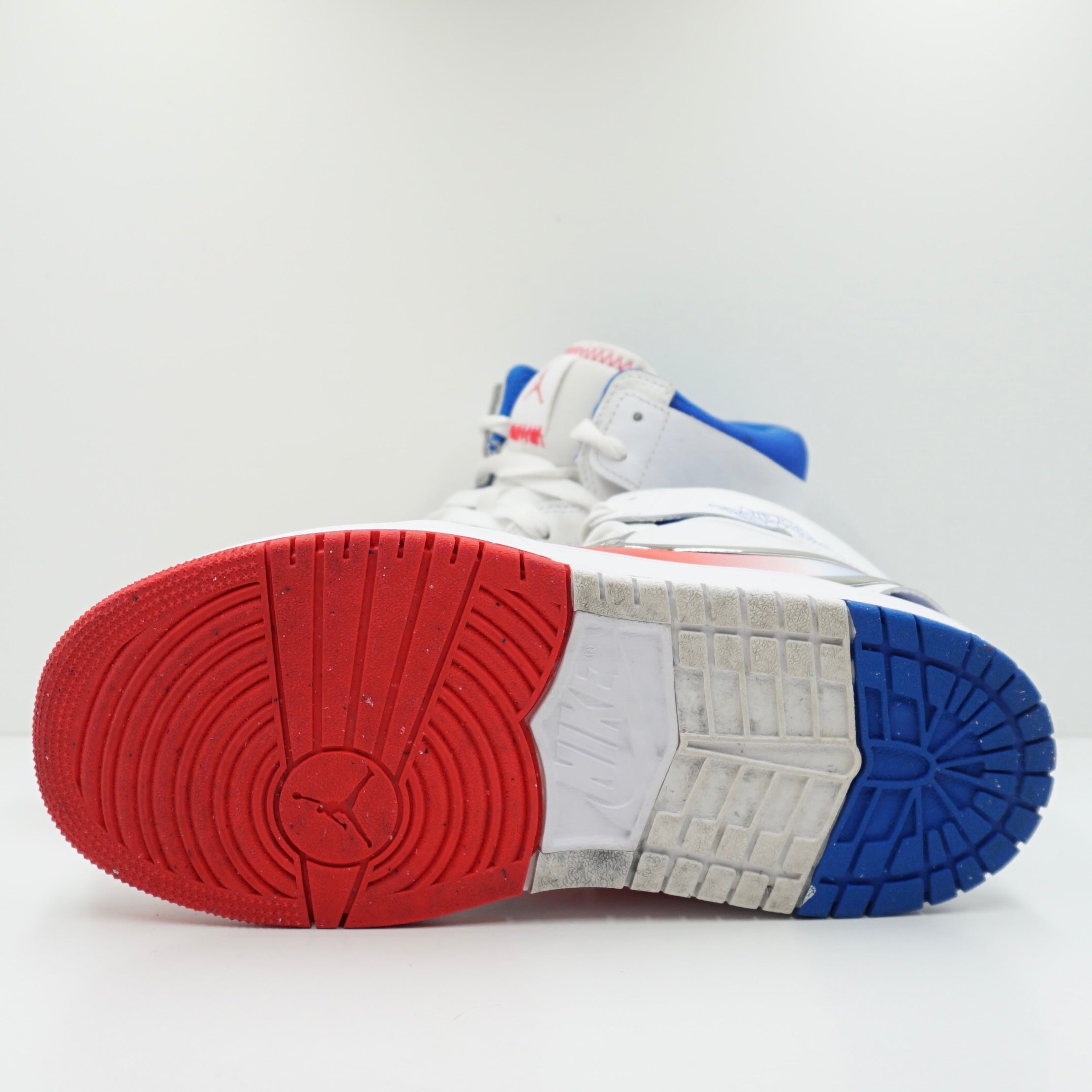 Jordan 1 Mid RM EasyOn White Siren Red (GS)