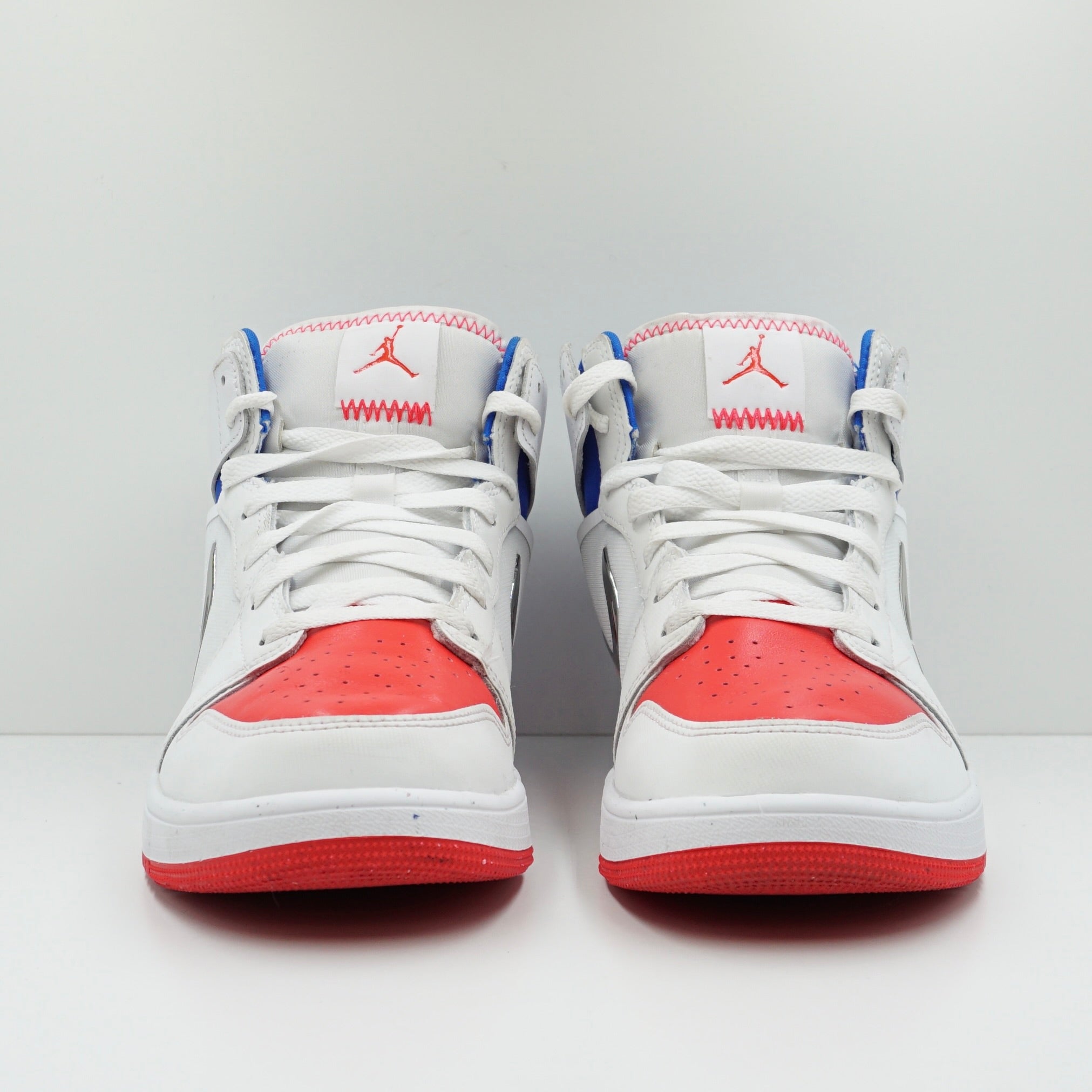 Jordan 1 Mid RM EasyOn White Siren Red (GS)